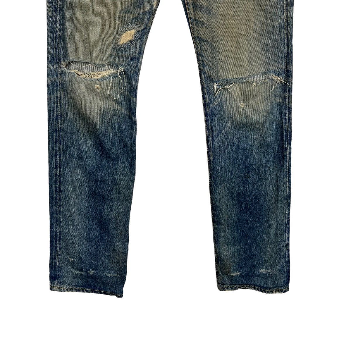 Hysteric Glamour 🔥 VINTAGE HYSTERIC GLAMOUR BROKEN DYED DISTRESSED SLIM FIT Size US 29 - 4 Thumbnail