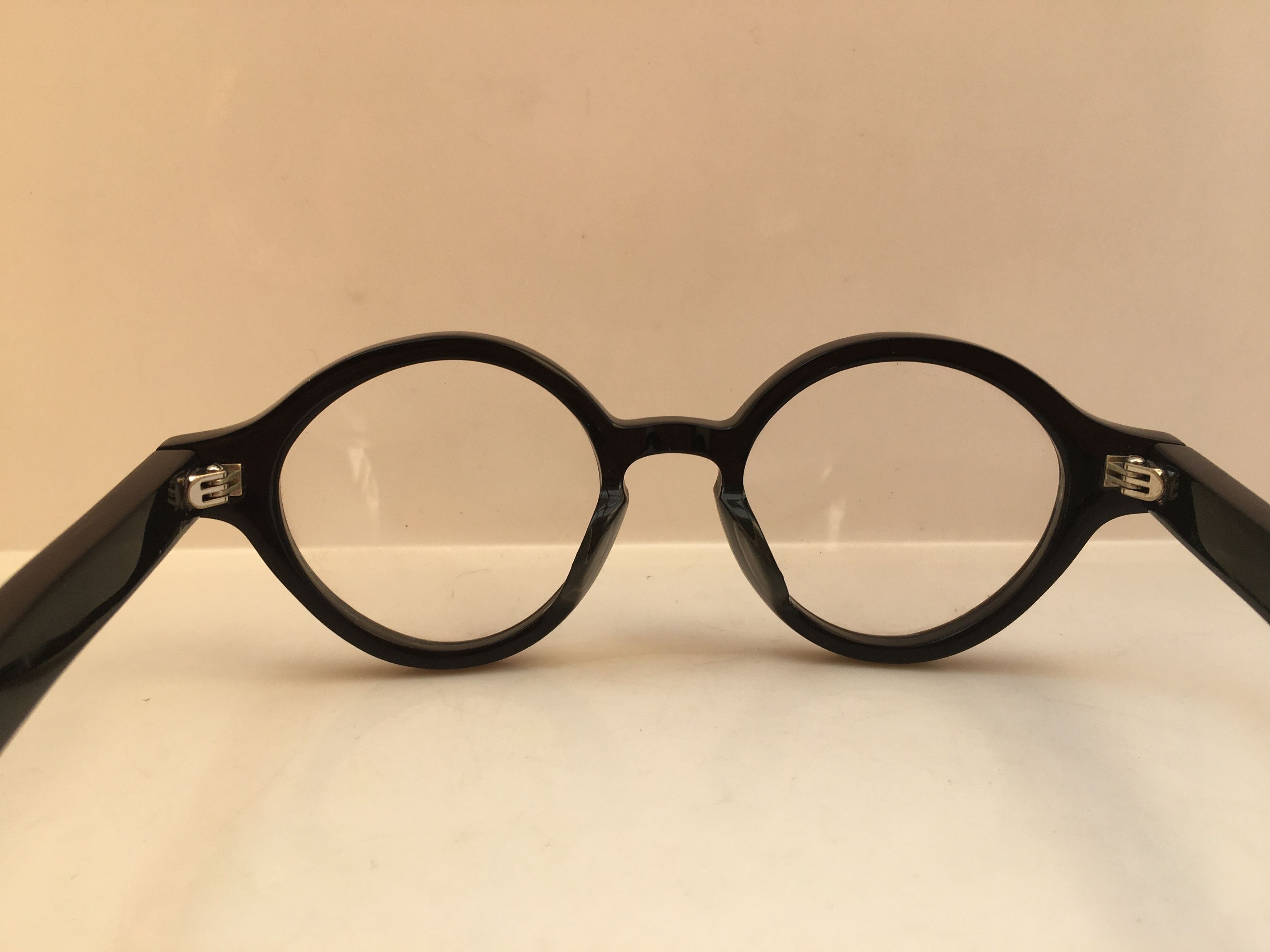 Other Handmade Black Acetate Eyeglasses Frame IvyLeague Size ONE SIZE - 4 Thumbnail