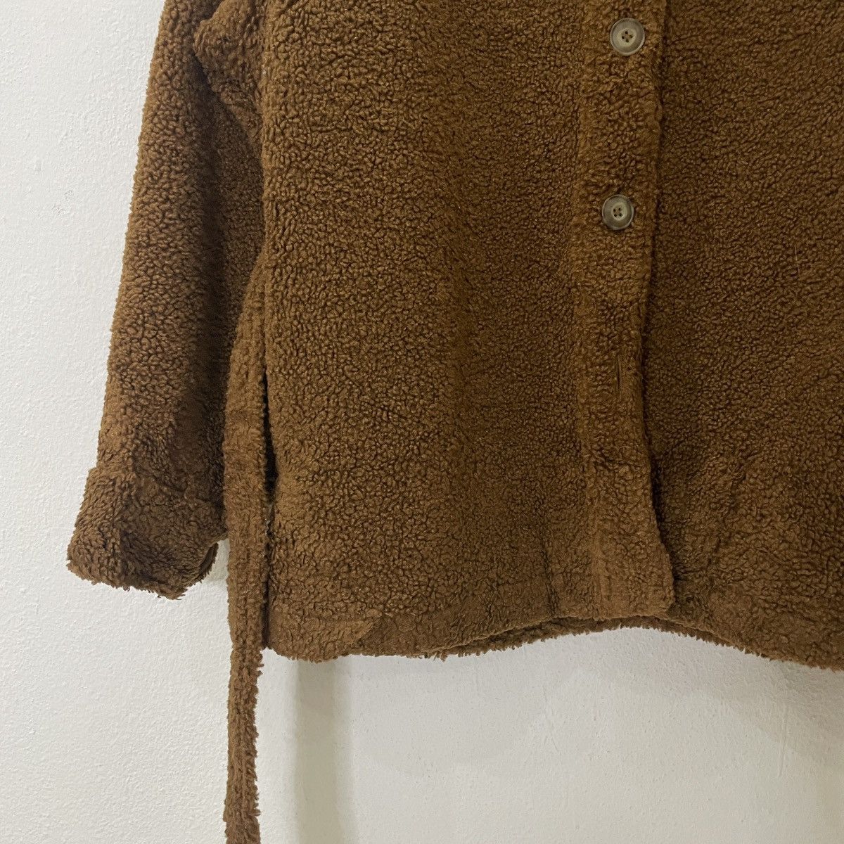 Lemaire × Uniqlo Vintage Lemaire X Uniqlo Fleece Jacket Size US L / EU 52-54 / 3 - 3 Thumbnail