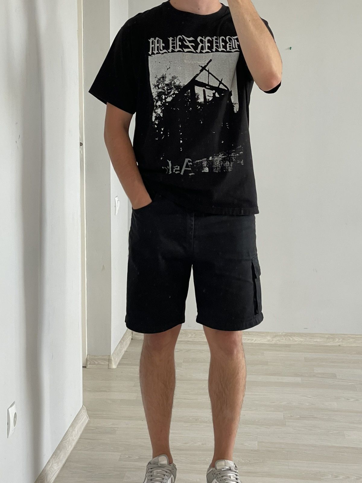 Band Tees Vintage Rare Burzum Aske 90's Black Metal T-shirt by Sonar Size US L / EU 52-54 / 3 - 12 Thumbnail