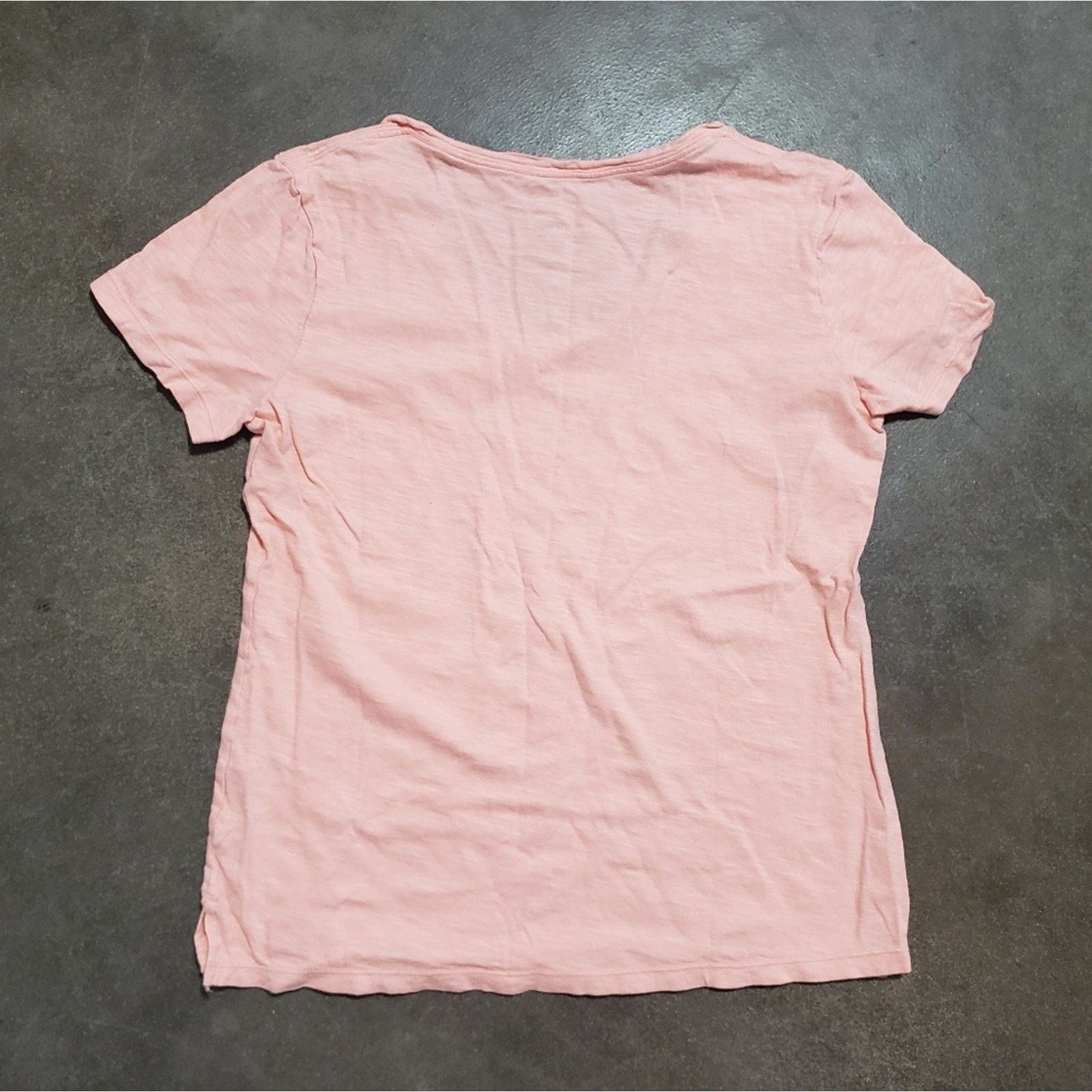 Other Light Pink | FELINA | Vneck Short Sleeve Size S / US 4 / IT 40 - 2 Thumbnail