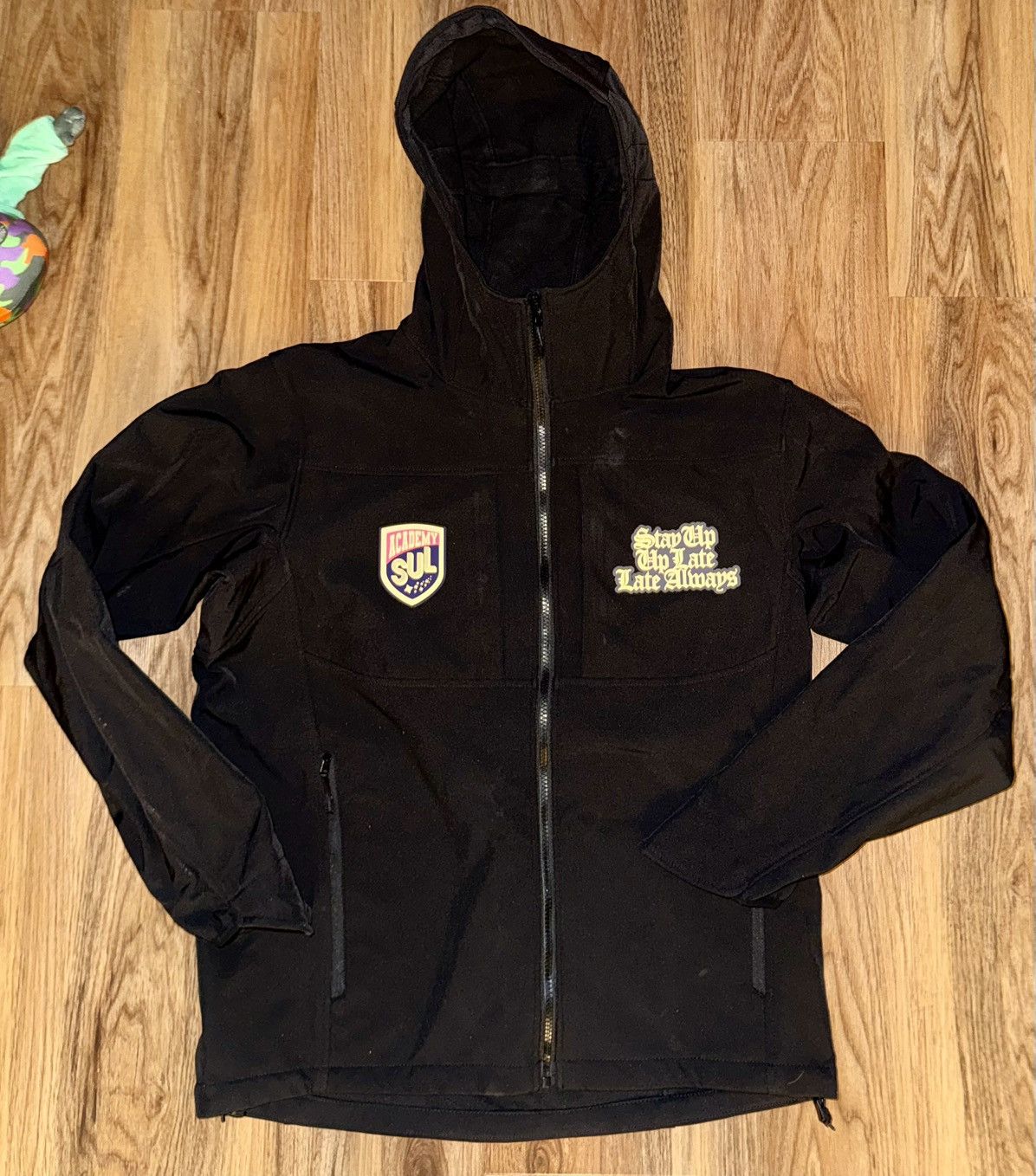 Snowday Academy Stay Up Late jacket black large Size US L / EU 52-54 / 3 - 1 Thumbnail