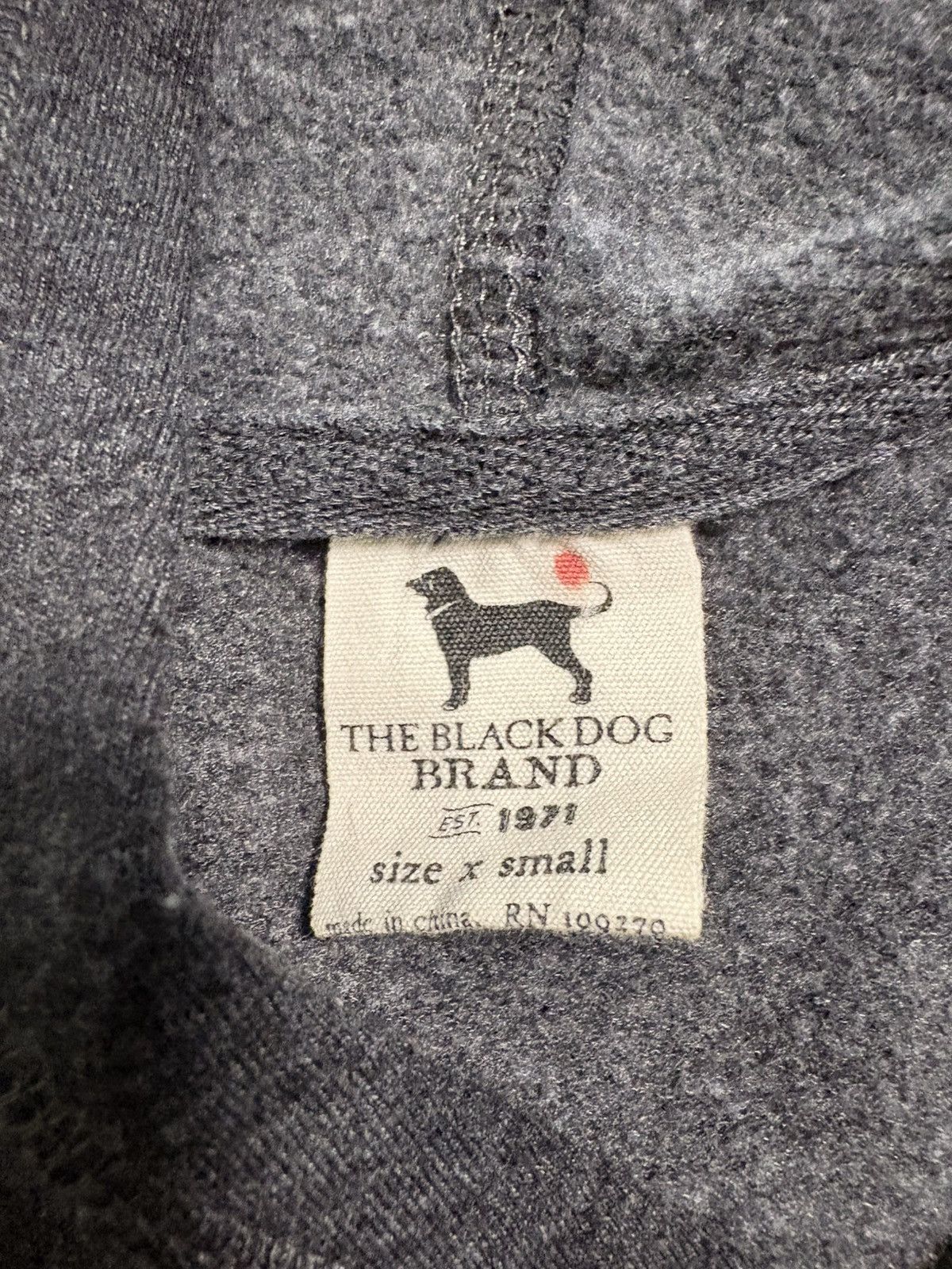 Other The Black Dog Women's XS Dark Gray Pullover Hoodie Logo Size XS / US 0-2 / IT 36-38 - 9 Thumbnail