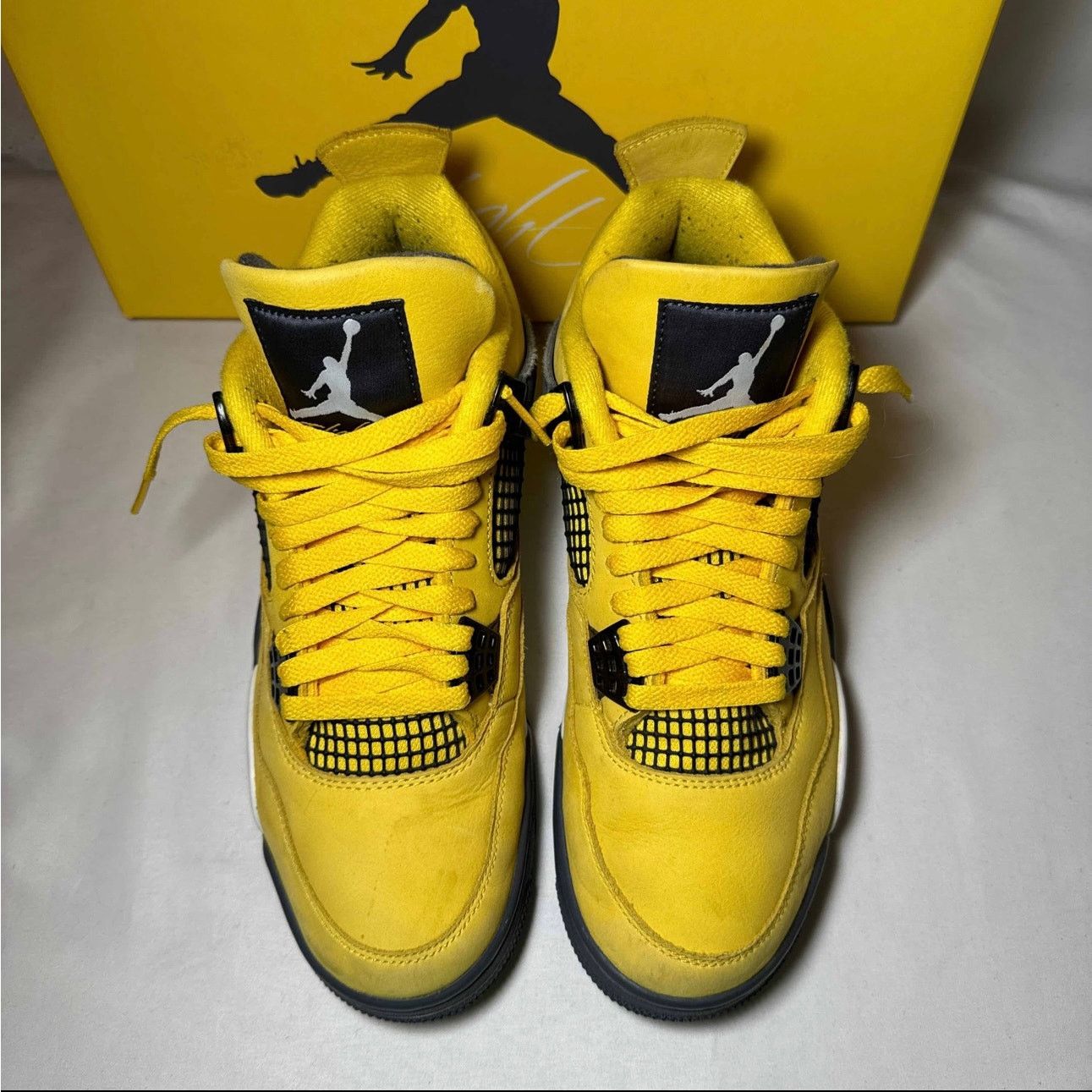 Jordan Brand × Nike Size 8 - Nike Air Jordan 4 Retro Lightning 2021 Men's Shoes Size US 8 / EU 41 - 4 Thumbnail