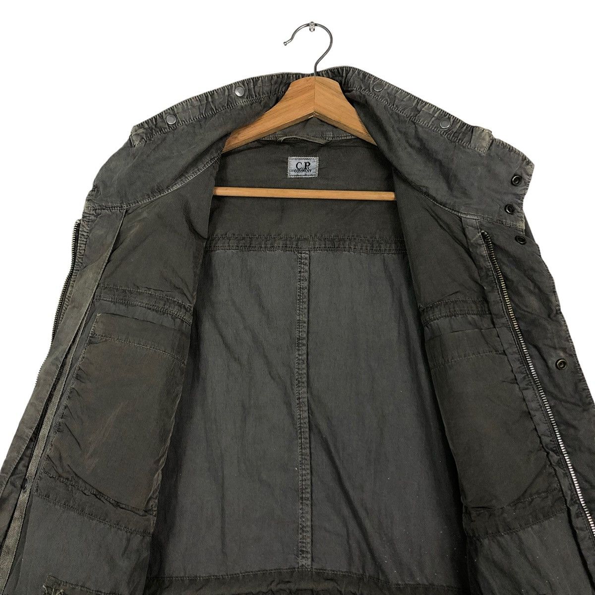 C.P. Company 🔥VINTAGE BIKER JACKET CP COMPANY MADE IN ITALY CARGO POCKET Size US L / EU 52-54 / 3 - 15 Thumbnail