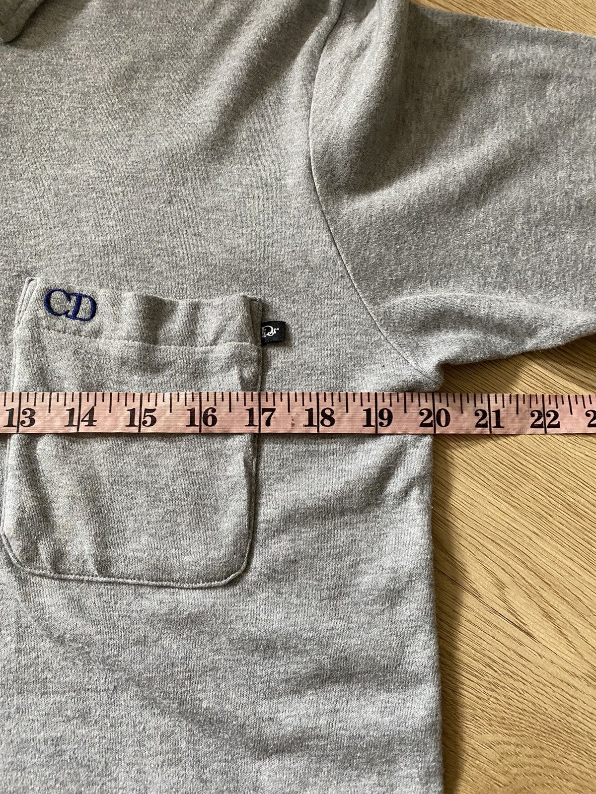 Christian Dior Monsieur × Dior × Vintage Half Zip Polo CD Size US L / EU 52-54 / 3 - 4 Thumbnail