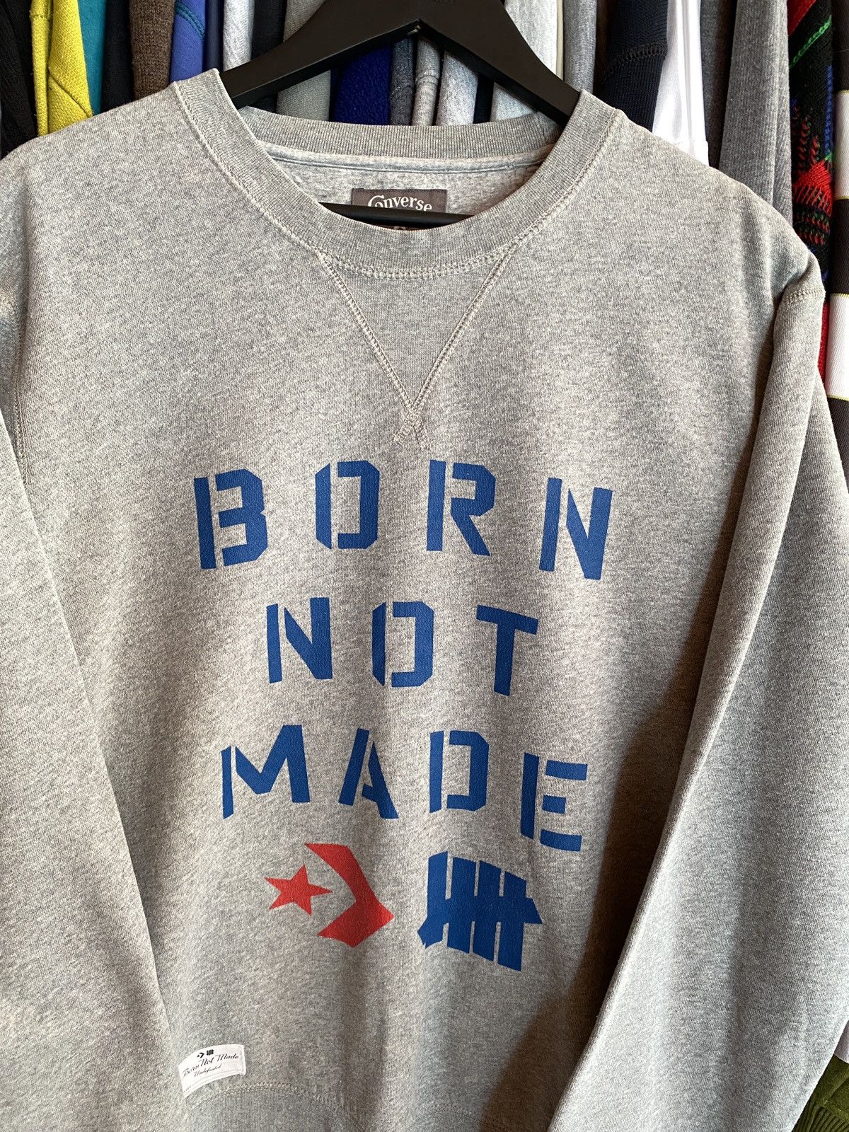 Converse × Undefeated CONVERSE X UNDEFEATED VINTAGE SWEATSHIRT Y2k Size US L / EU 52-54 / 3 - 2 Thumbnail