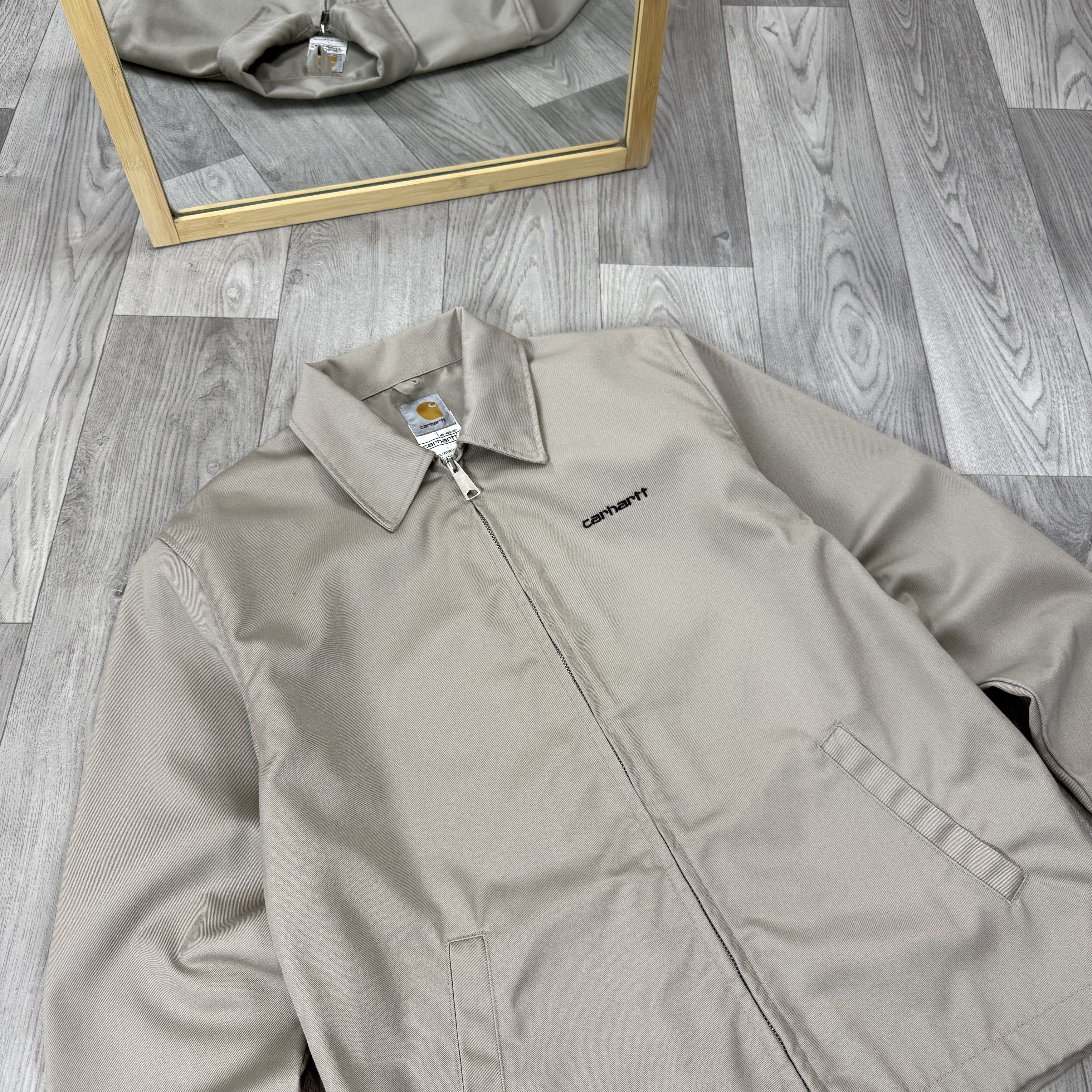 Carhartt Vintage Carhartt 90s Light Workwear Beige Jacket Size US S / EU 44-46 / 1 - 5 Thumbnail
