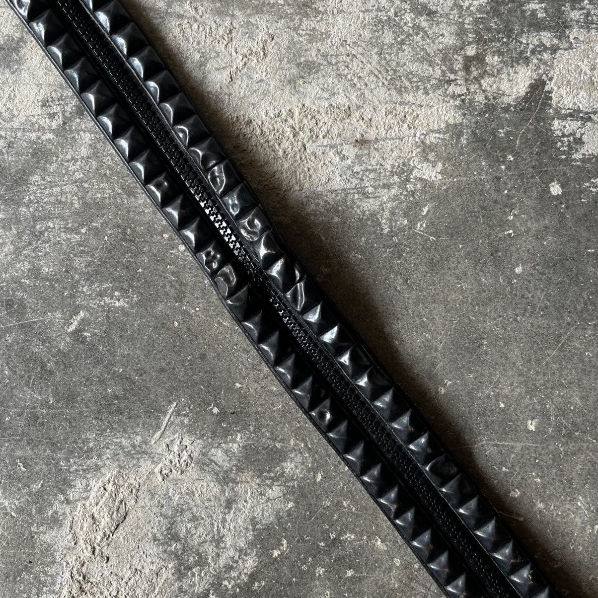 If Six Was Nine FUGA FULL ZIPPER STUDED BELT Size 32 - 13 Thumbnail