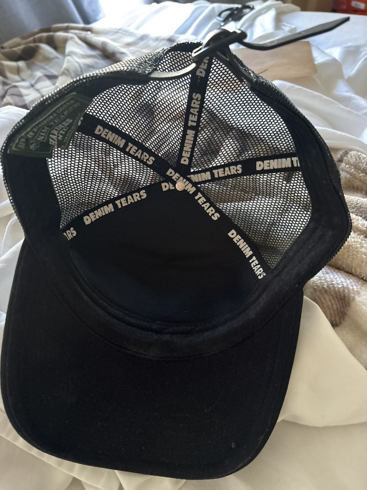 DENIM TEARS Denim Tears x Hardies Nyc Trucker Hat Black Clean Size ONE SIZE - 3 Thumbnail