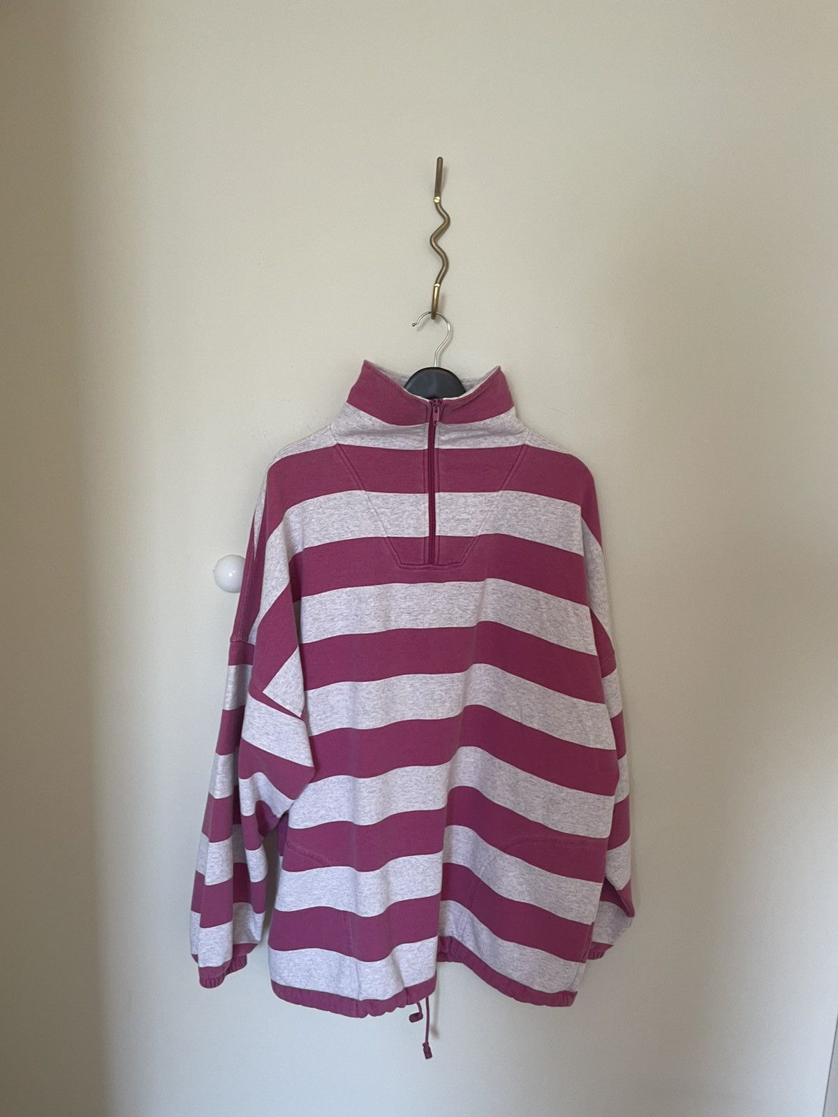Balenciaga Balenciaga pink striped sweatshirt (playboi carti grail) Size US L / EU 52-54 / 3 - 5 Thumbnail