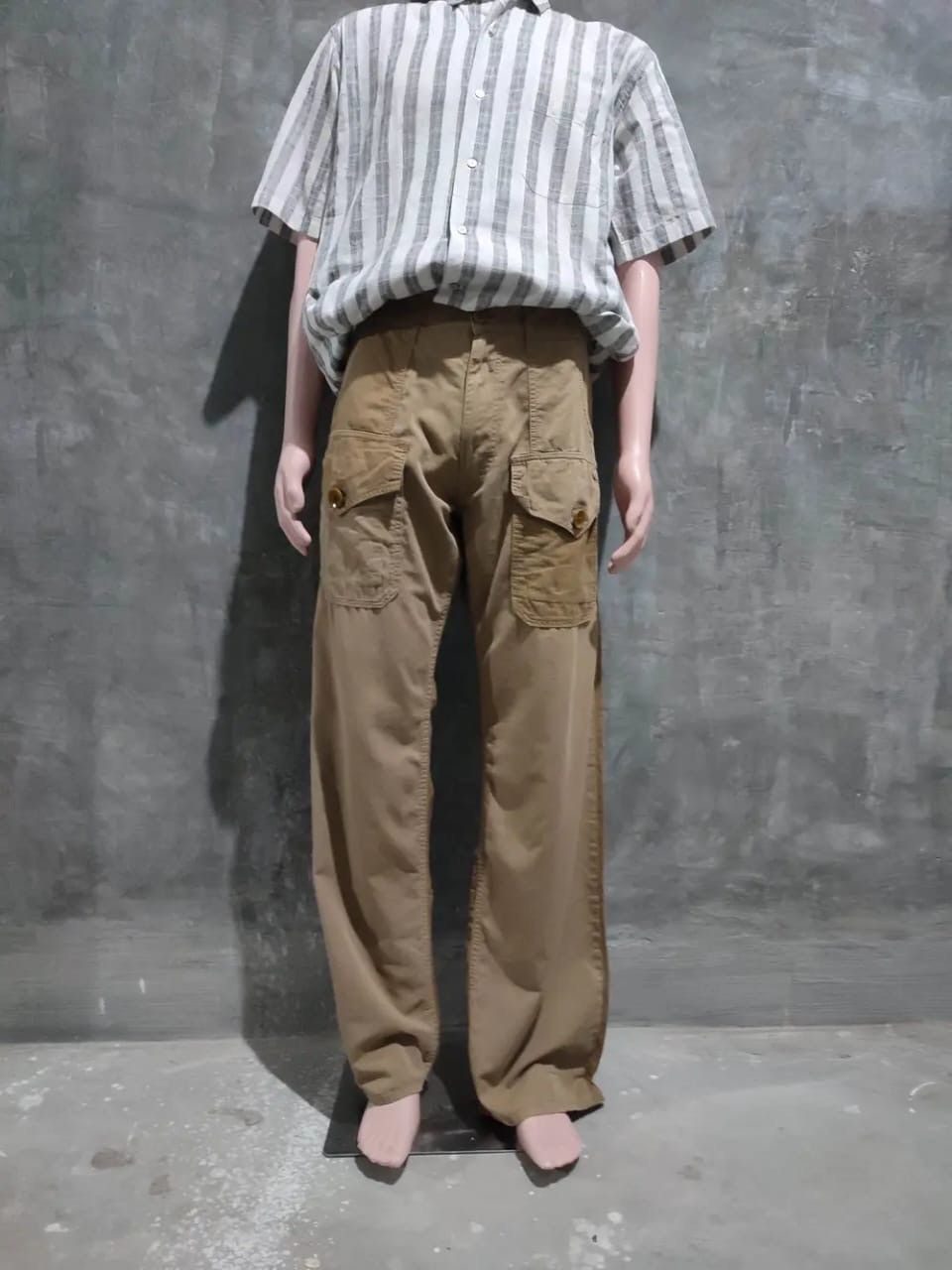 Yohji Yamamoto Ys Yohji Yamamoto Pants 2 Tone Brown Size US 34 / EU 50 - 12 Thumbnail