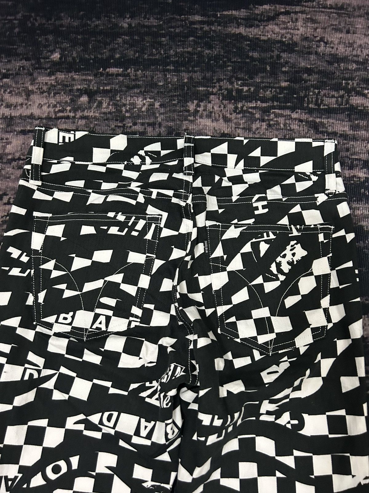 Hysteric Glamour Hysteric Glamour Me Bastard Checker Pants Size US 29 - 9 Thumbnail