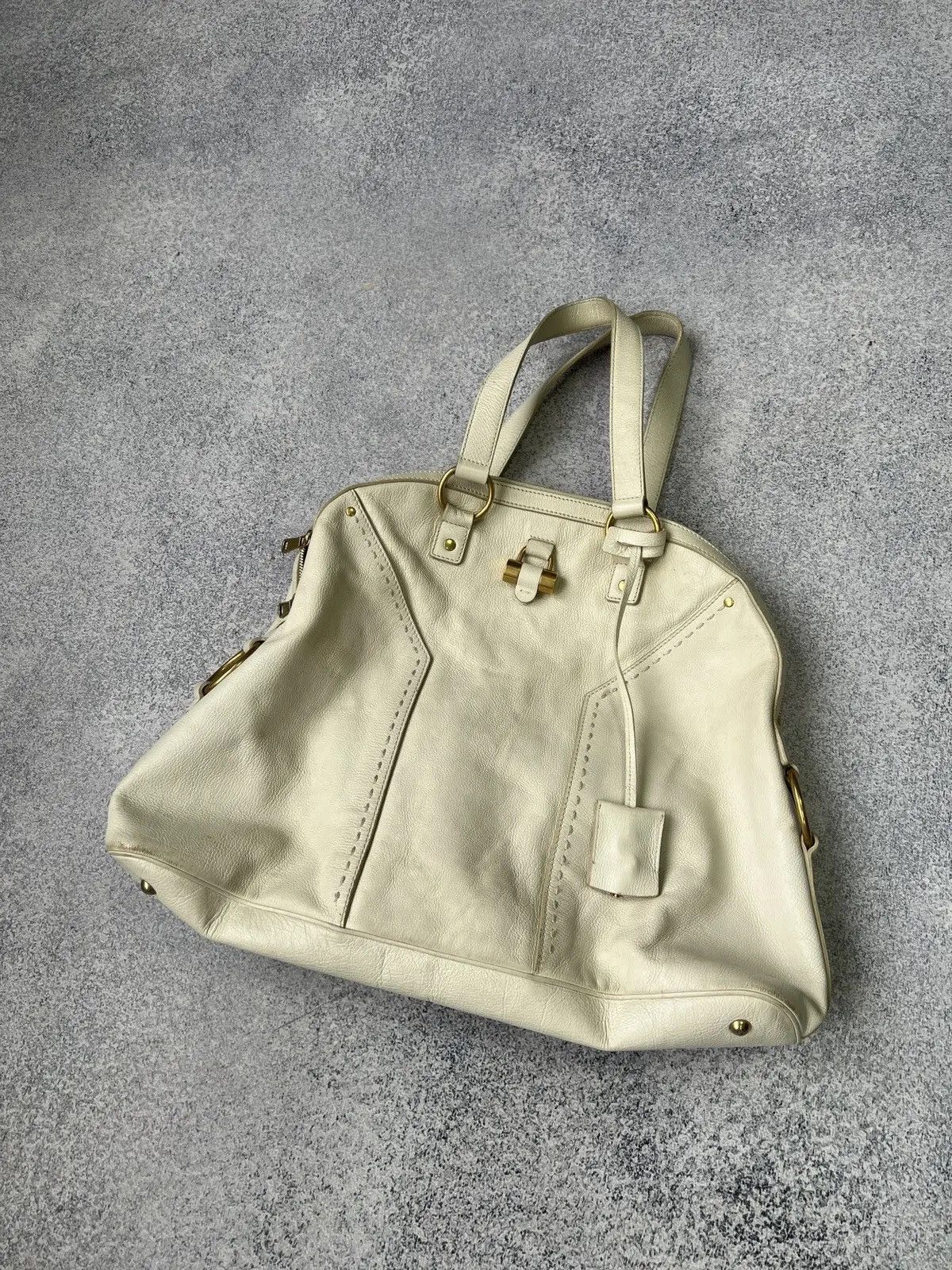 Vintage × Yves Saint Laurent Vintage Yves Saint Laurent Women’s Luxury leather bag Size ONE SIZE - 4 Thumbnail