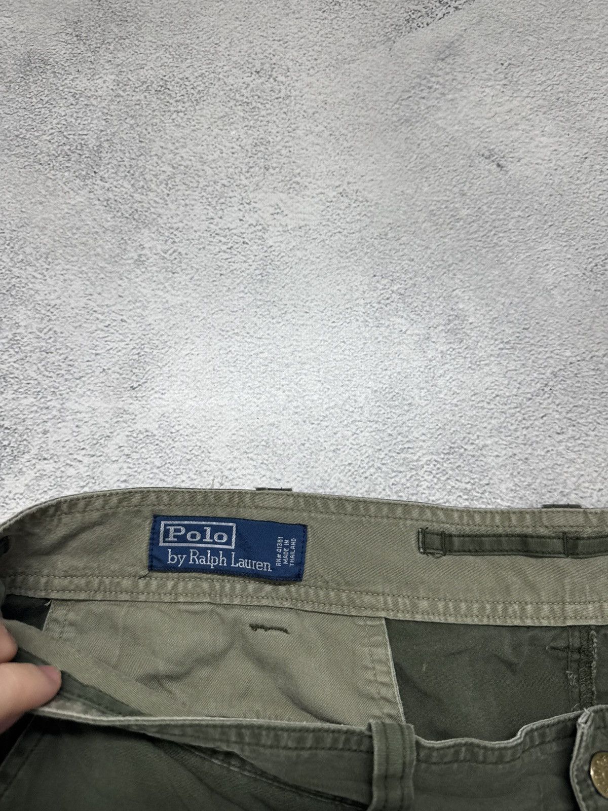 Polo Ralph Lauren Vintage Y2k Cargo Pocket Pants Polo by Ralph Lauren 00’s Size US 40 / EU 56 - 9 Thumbnail