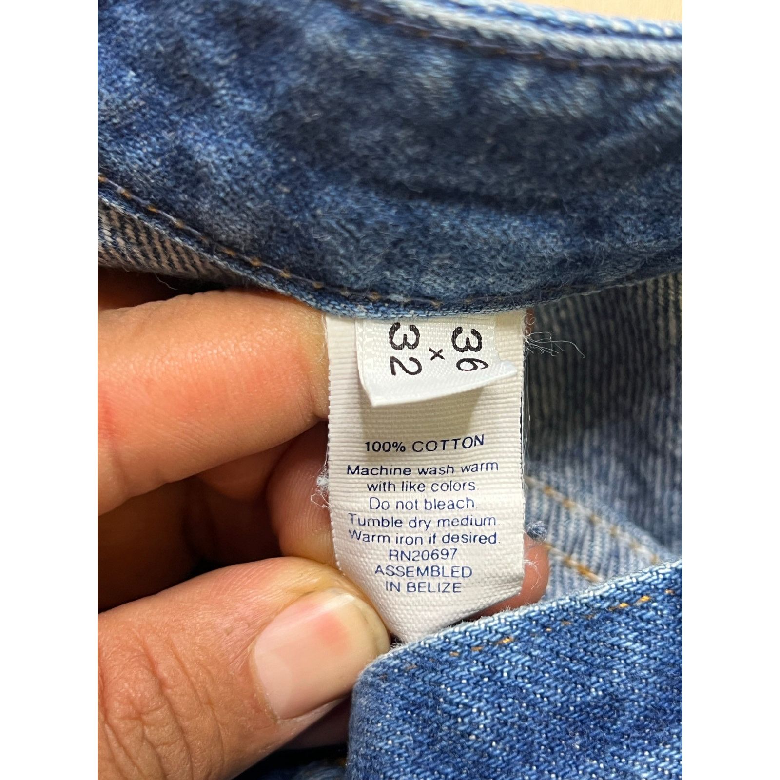 Vintage Vintage 70s 80s Blue Denim Jeans Talon Zipper USA 36x32 Size US 36 / EU 52 - 4 Thumbnail