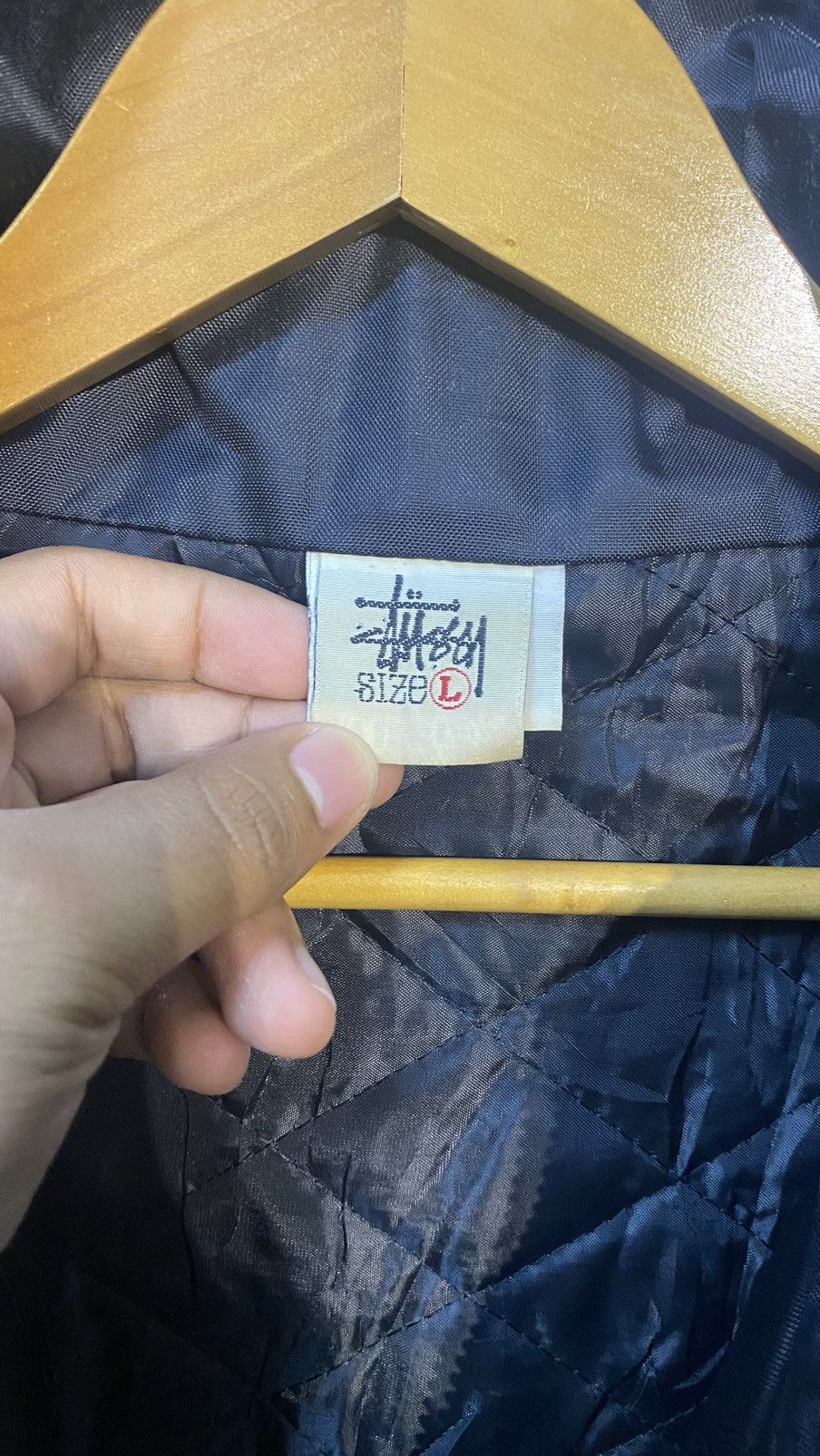 Stussy × Vintage VINTAGE EARLY 90's STUSSY EMBROIDERY JACKET XXL Size US XXL / EU 58 / 5 - 5 Thumbnail