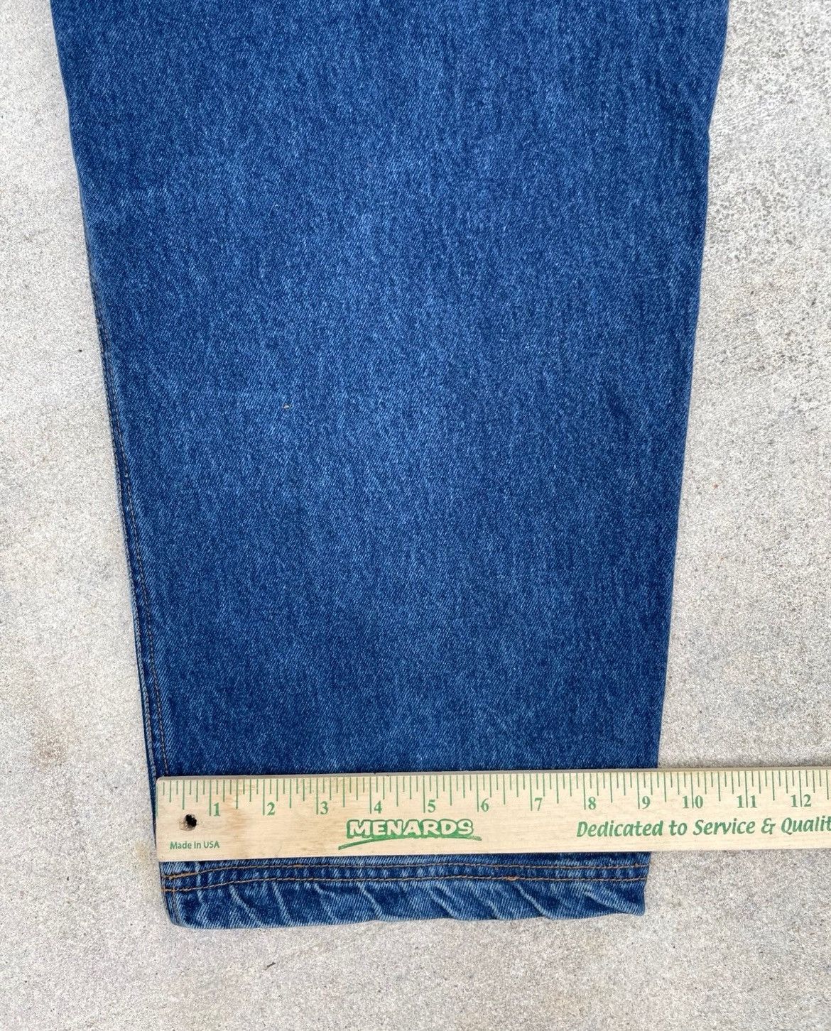 Other Vintage BOFF Workwear Denim Jeans 40x48.5 Made in Taiwan Size US 40 / EU 56 - 11 Thumbnail