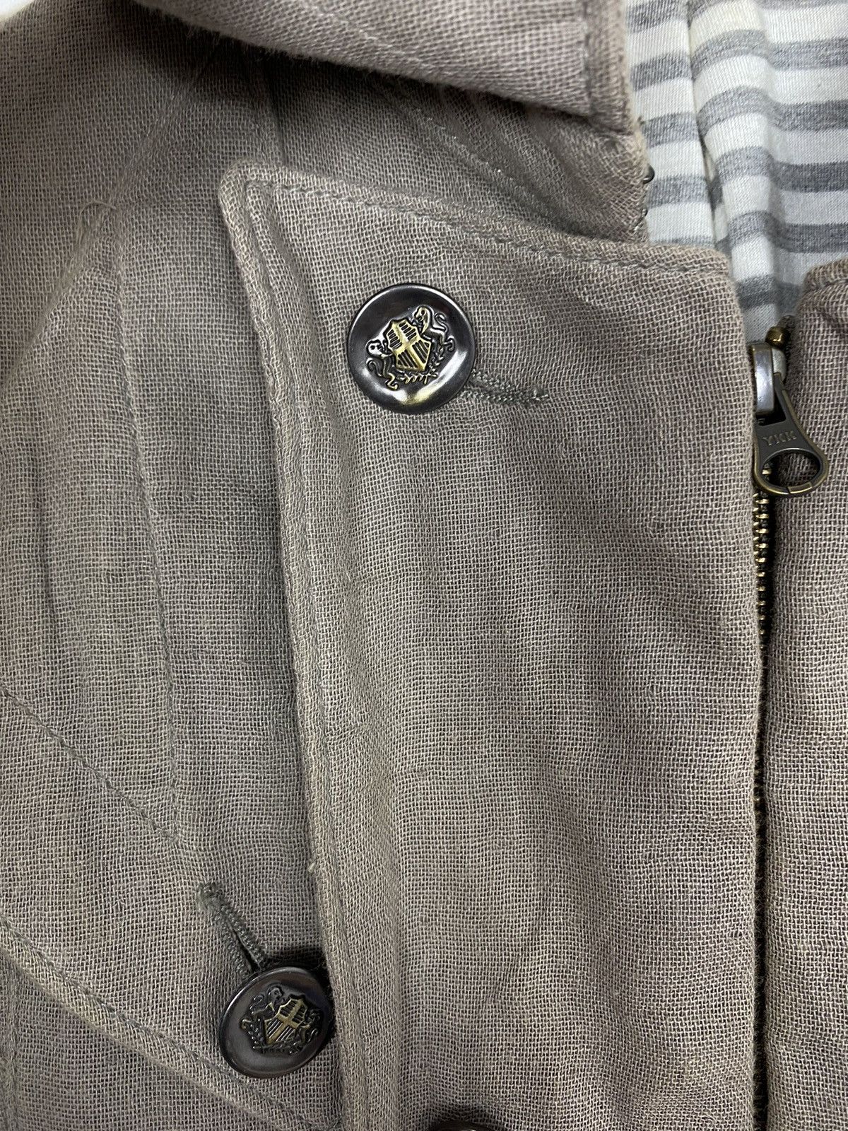 Japanese Brand Rare‼️ Ppfm Cotton Zipper Jacket Size S / US 4 / IT 40 - 11 Thumbnail