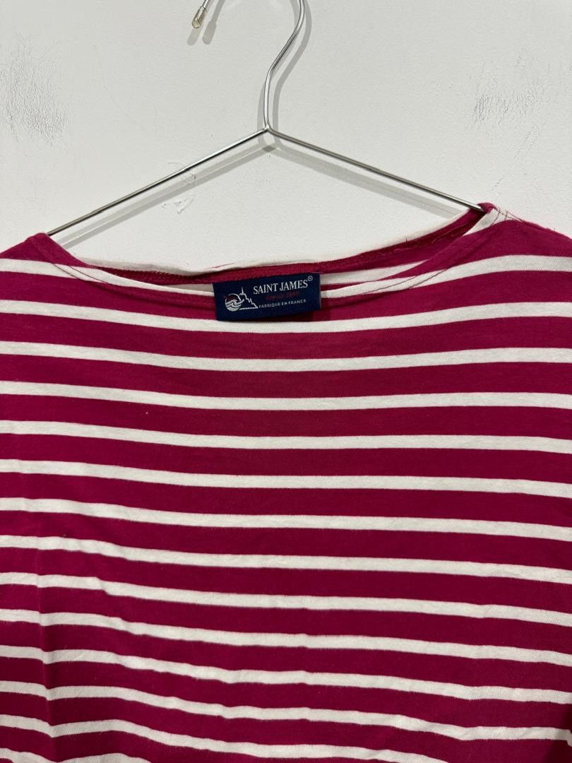 Saint James Saint James Pink Tee Size US S / EU 44-46 / 1 - 2 Thumbnail