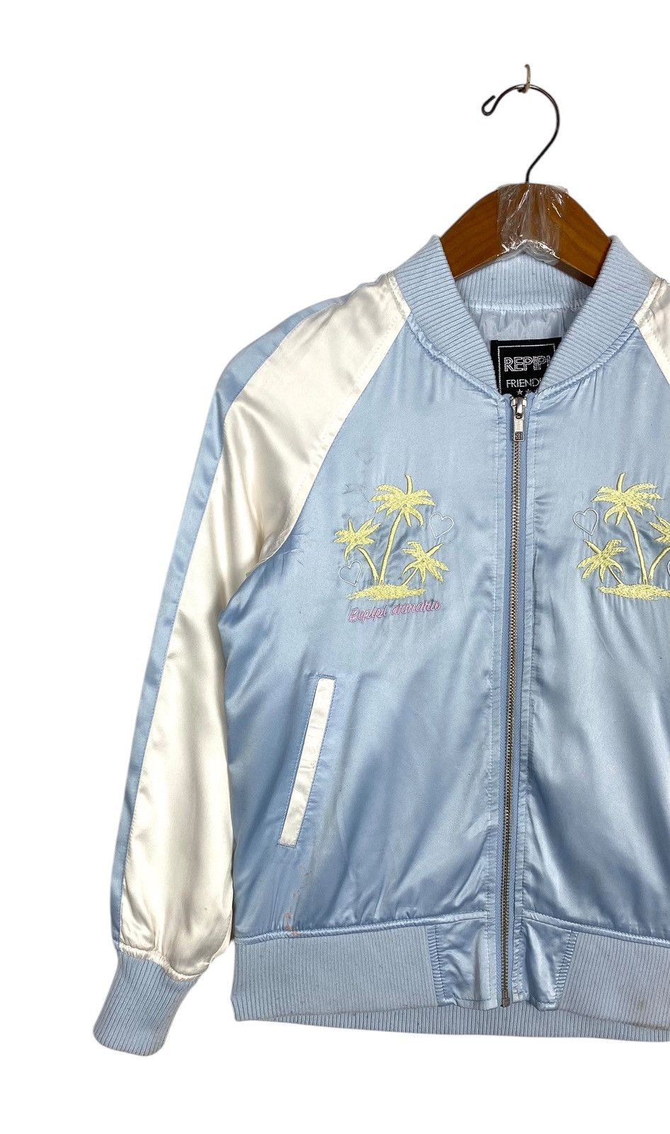 Other Rare‼️ Sukajan Rapipi The Wide Ocean Jacket Size XS / US 0-2 / IT 36-38 - 2 Thumbnail
