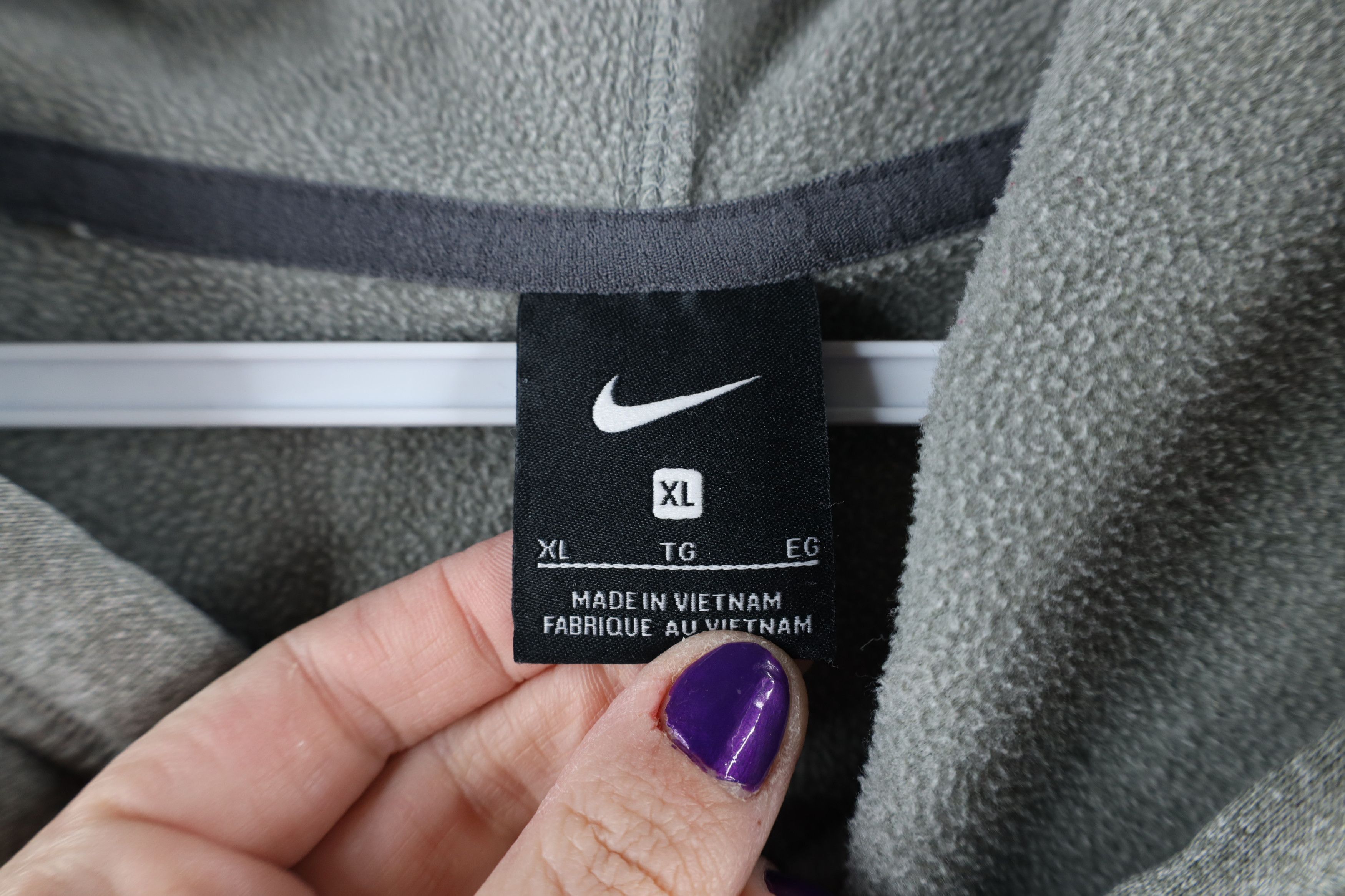 Nike × Vintage Nike of Oregon Ducks Hoodie Sweatshirt Heather Gray Size ONE SIZE - 6 Thumbnail