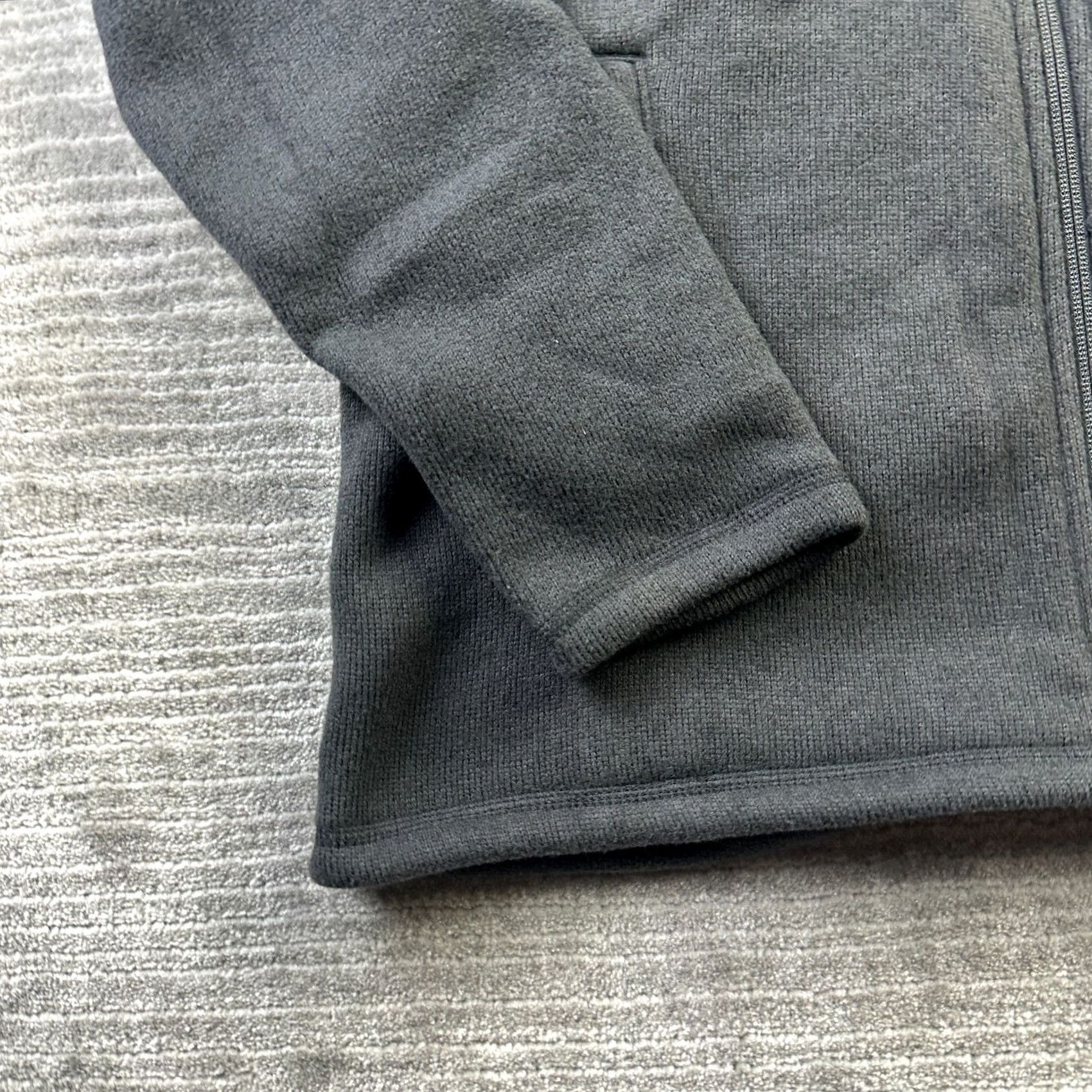 The North Face The North Face Jacket Womens Large Gray Crescent Full Zip Fleece Lined Size L / US 10 / IT 46 - 5 Thumbnail