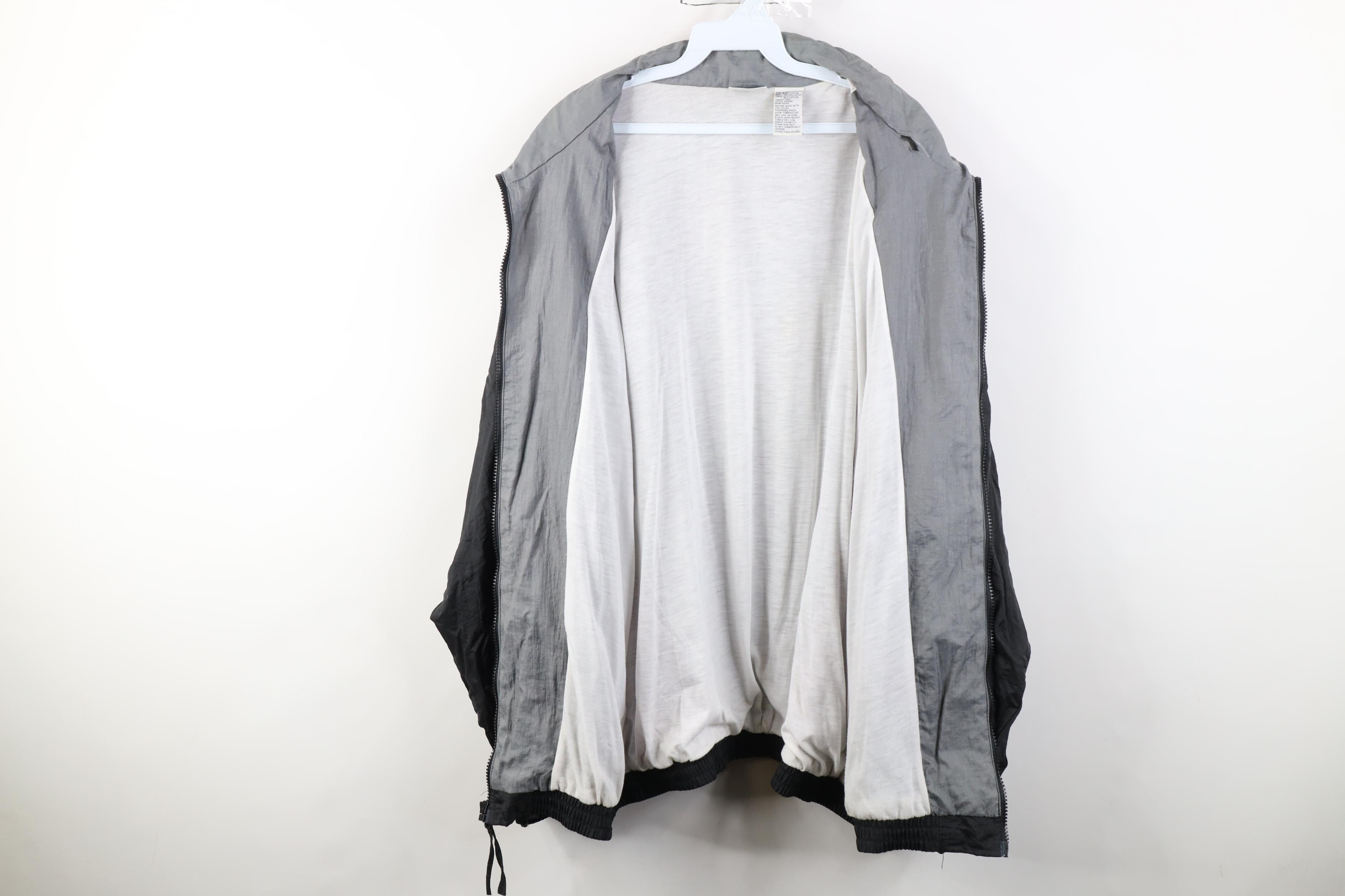 Vintage Vintage 90s Streetwear Block Lined Zip Windbreaker Jacket Size US XXL / EU 58 / 5 - 7 Thumbnail