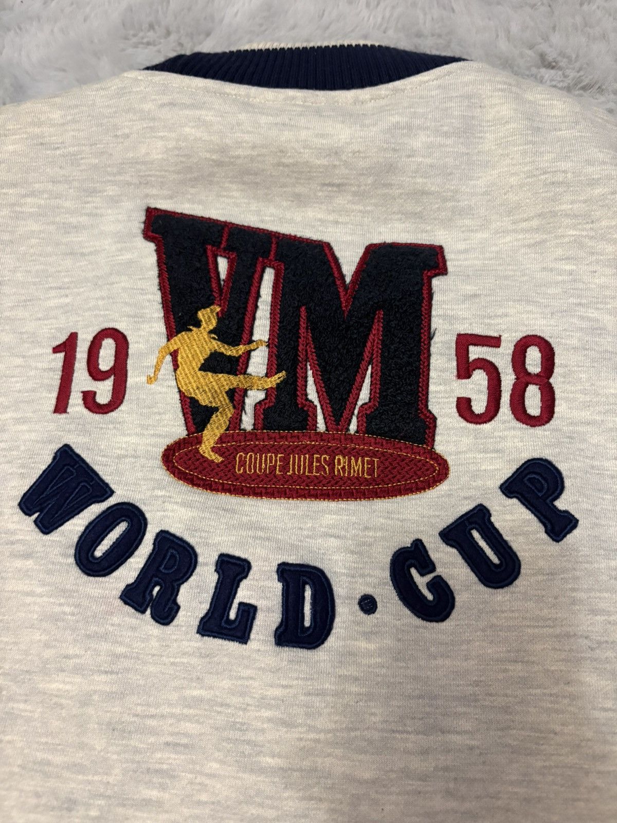 Adidas Vintage Adidas Sweater World Cup 1958 Sweden Size US S / EU 44-46 / 1 - 7 Thumbnail