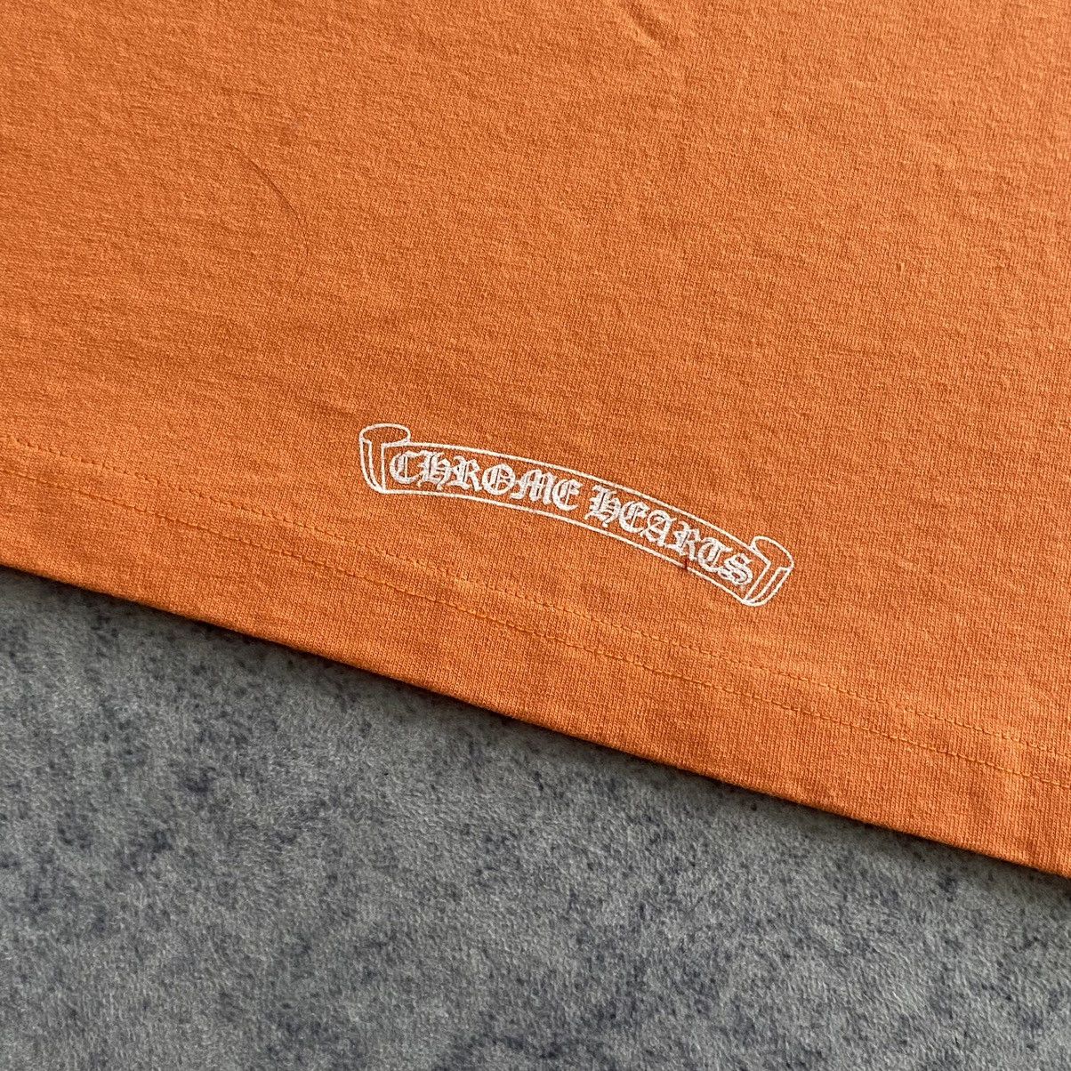 Chrome Hearts CHROME HEARTS Matty Boy Link Build T Shirt ORANGE Size US M / EU 48-50 / 2 - 6 Thumbnail