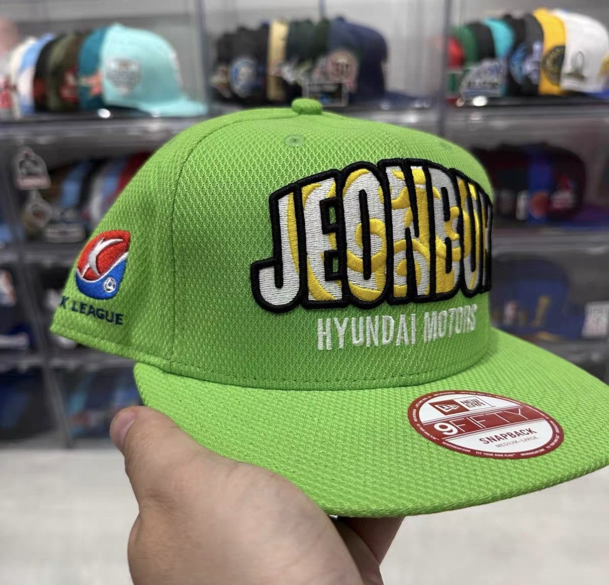 New Era New Era K-League Jeonbuk Hyundai Motors Baseball Cap J32 Size ONE SIZE - 1 Thumbnail