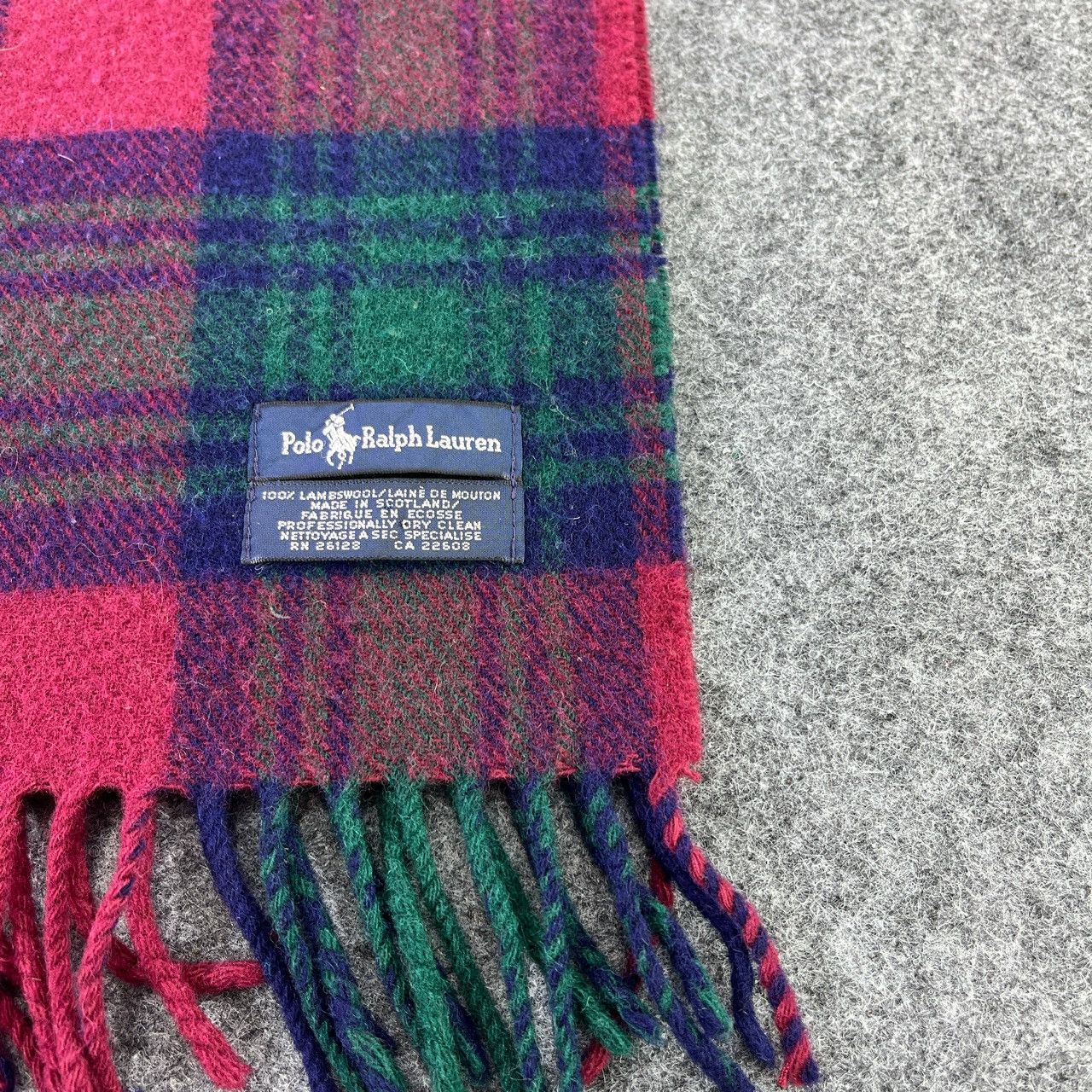 Polo Ralph Lauren Polo Ralph Lauren Multicolor Scarf / Muffler / Neckwear T656 Size ONE SIZE - 5 Thumbnail