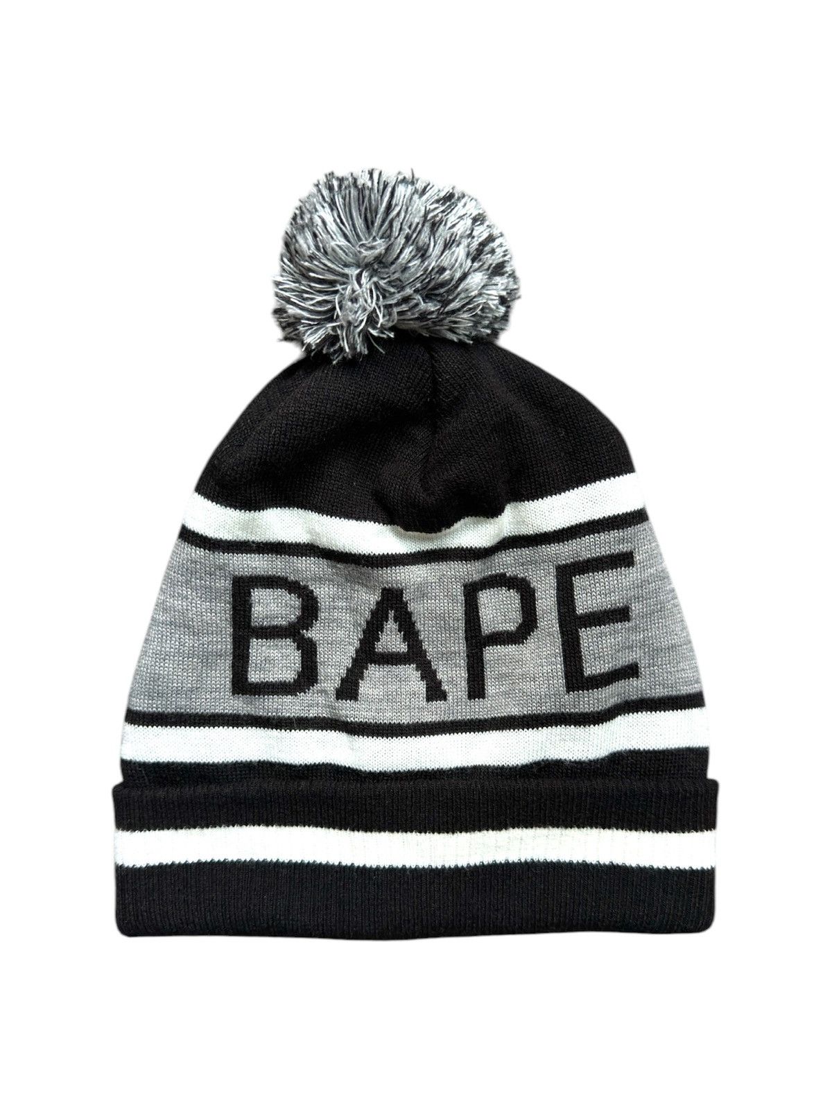 Bape knit pompom beanie