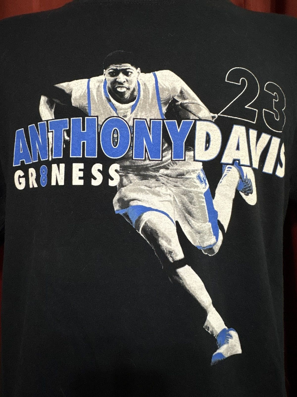 NBA Vintage NBA Player Tshirt Anthony Davis Basketball Tee Grail Size US L / EU 52-54 / 3 - 2 Thumbnail