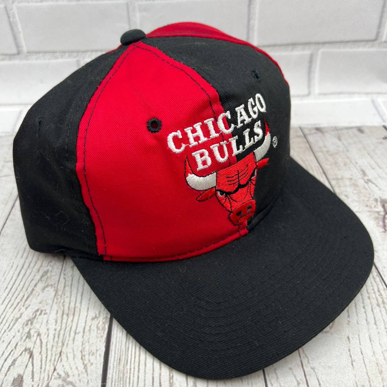 Vintage Chicago Bulls Pinwheel Youngan Hat Snap back Cap Men