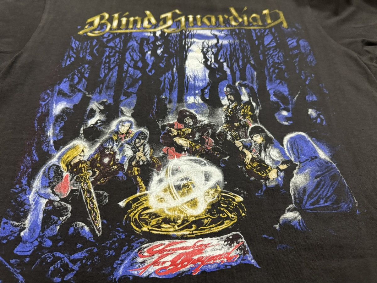 Band Tees × Vintage Vintage 90’s Blind Guardian Somewhere Far Beyond Japan Tour Size US L / EU 52-54 / 3 - 3 Thumbnail