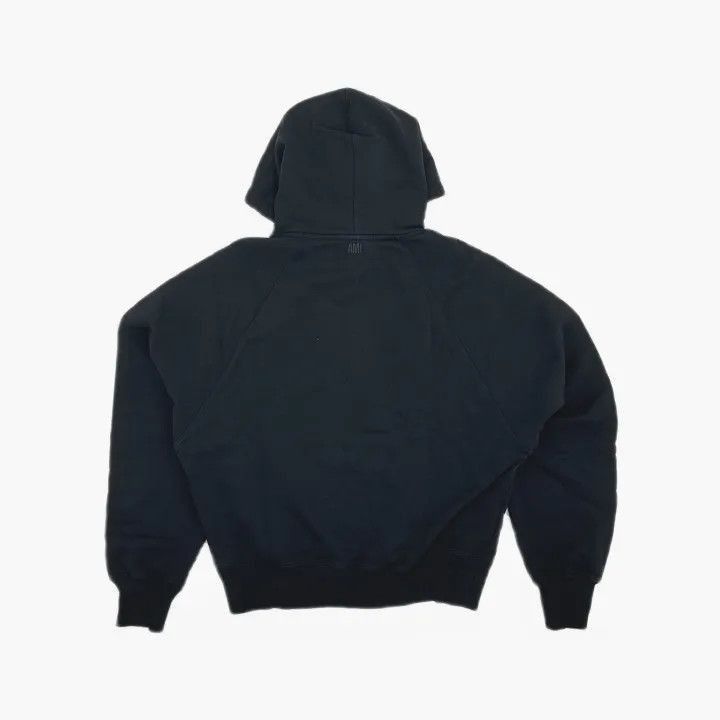 AMI Amiparis Black Logo Print Hoodie for All -2507 Size US M / EU 48-50 / 2 - 3 Thumbnail