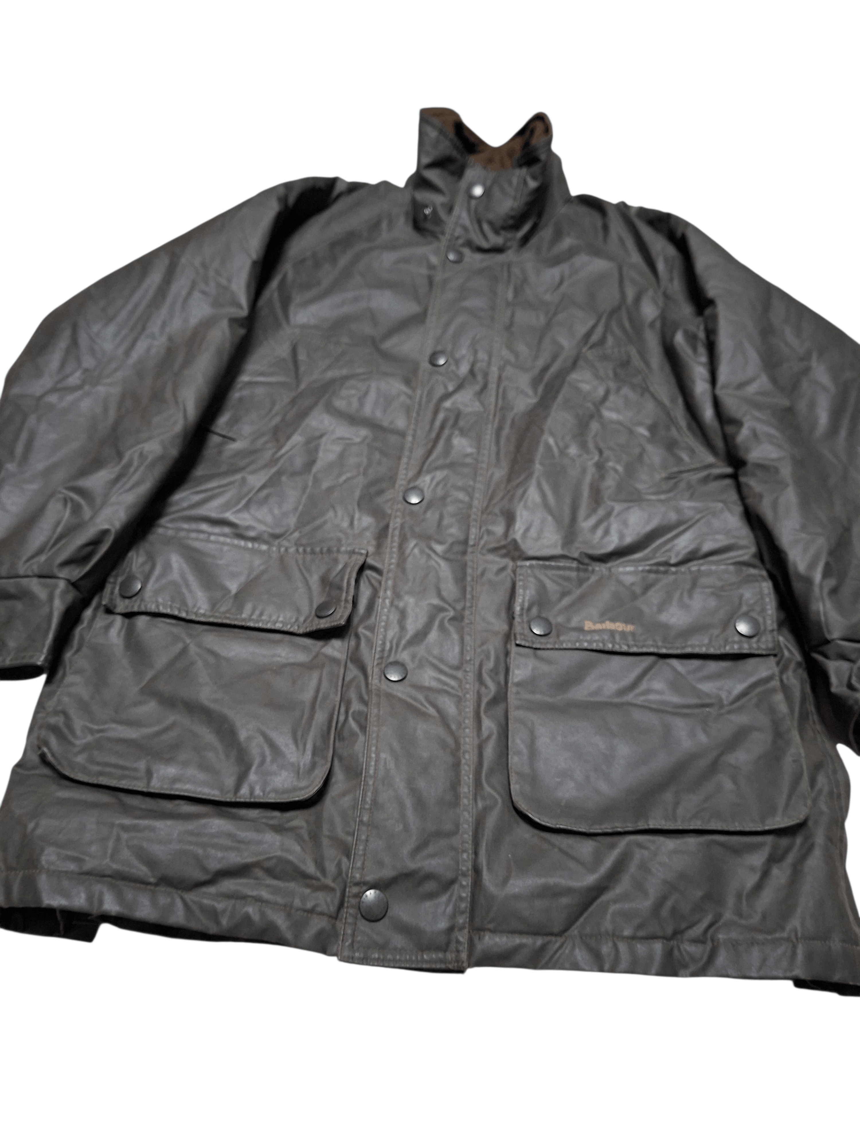 Barbour BARBOUR WAXED VINTAGE DURACOTTON PARKA JACKET Size US M / EU 48-50 / 2 - 2 Thumbnail