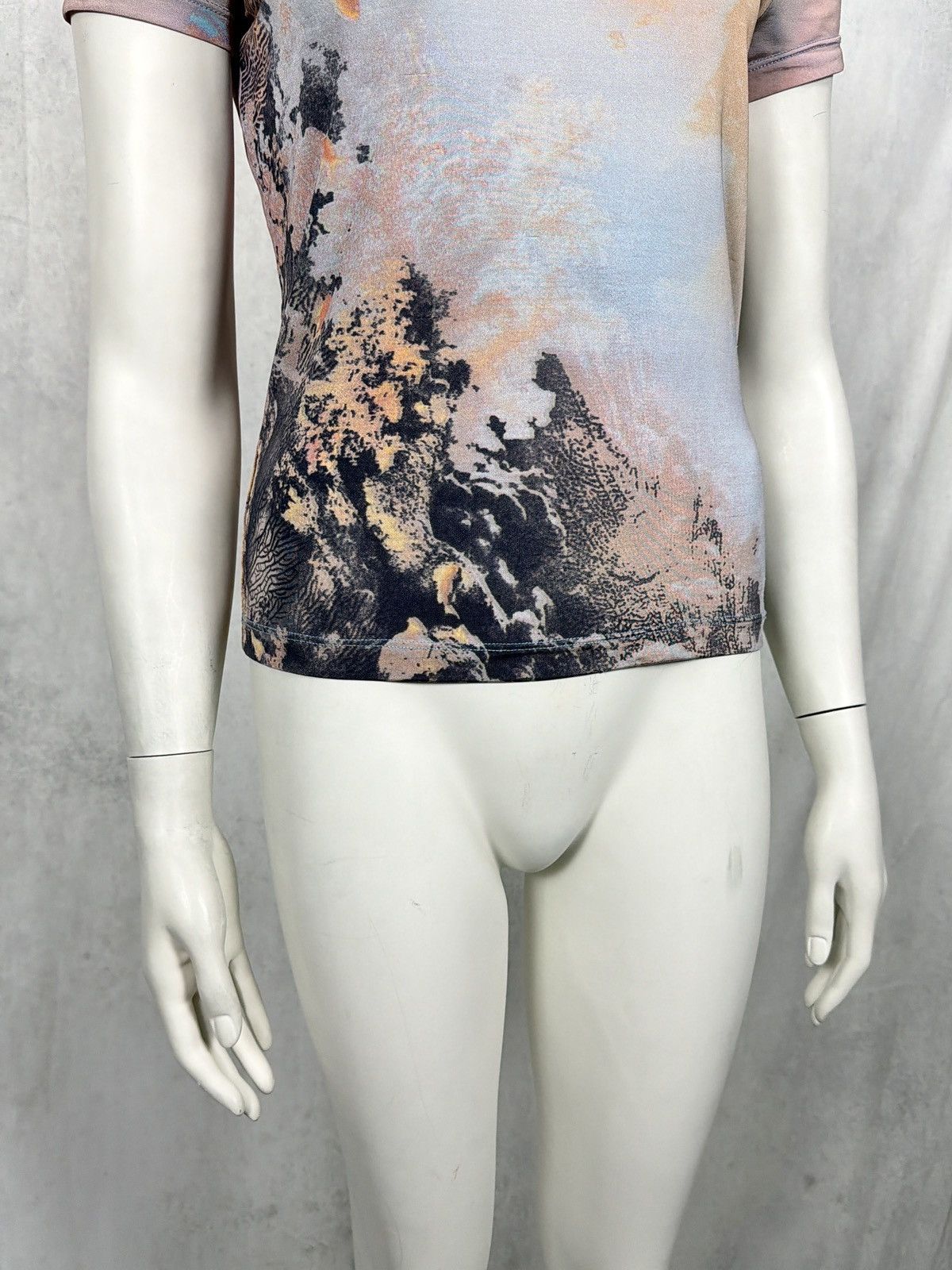 Roberto Cavalli Roberto Cavalli S/S1999 Coral Reef Renaissance T Shirt Top Size M / US 6-8 / IT 42-44 - 3 Thumbnail