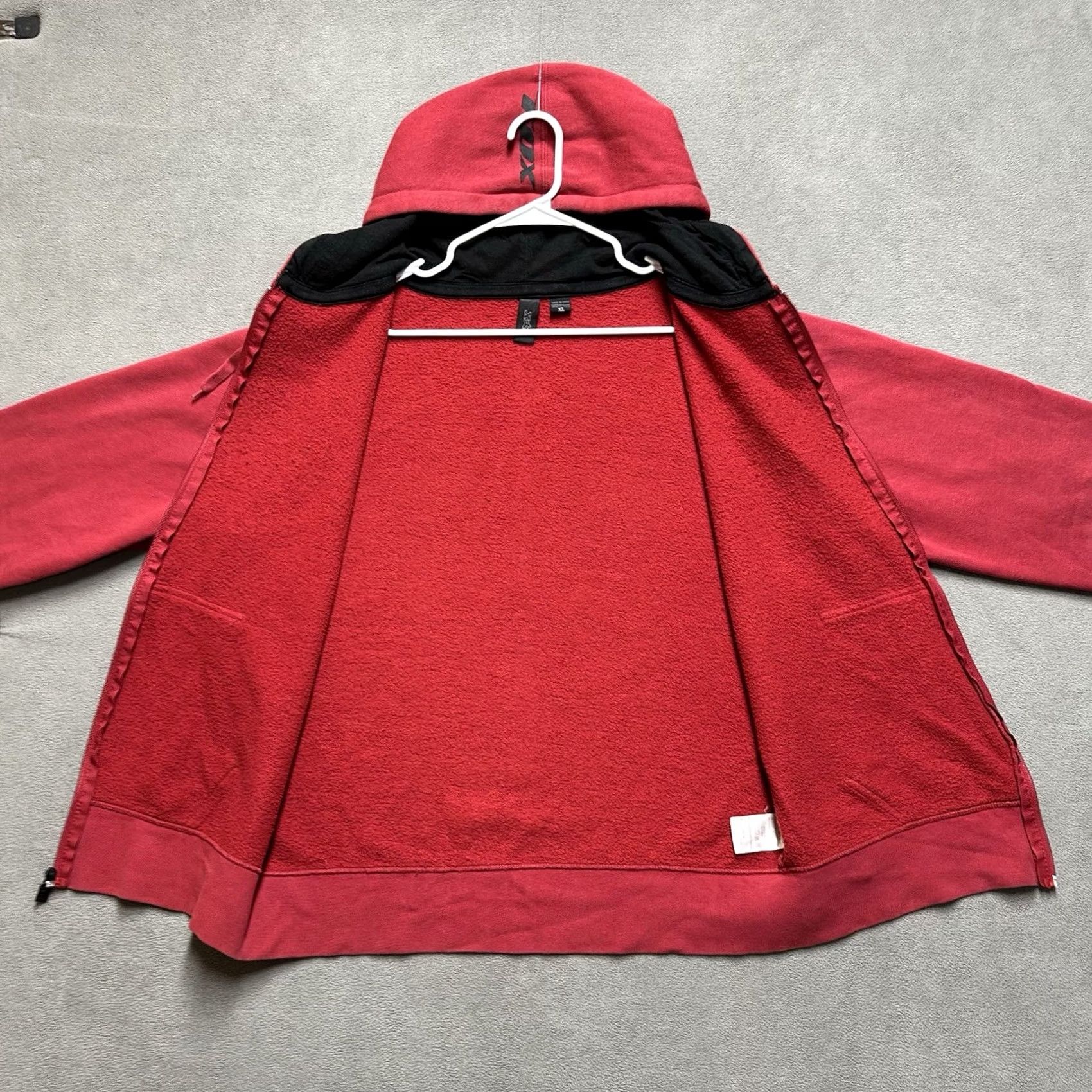 Fox Racing Fox Fox Racing Hoodie Men XL Red Full Zip Graphic Logo Sweatshirt Motocross Y2K FAIR Size US XL / EU 56 / 4 - 3 Thumbnail