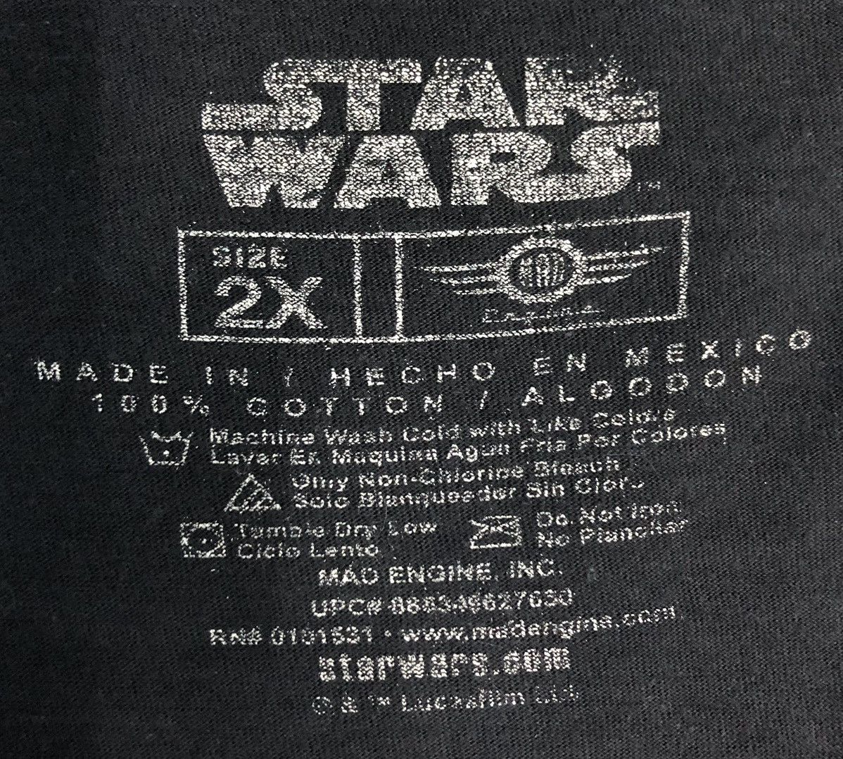 Star Wars Vintage Lucasfilm Star Wars T-Shirt Size US XXL / EU 58 / 5 - 7 Thumbnail