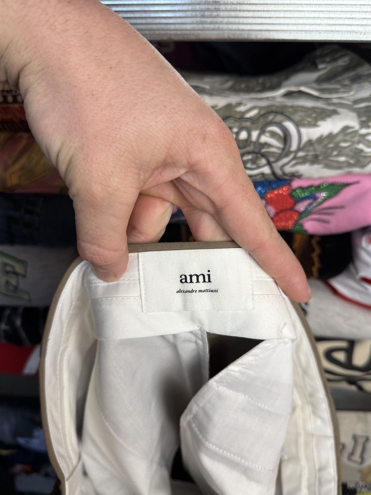 AMI AMI Beige Casual Pants Size US 34 / EU 50 - 12 Thumbnail