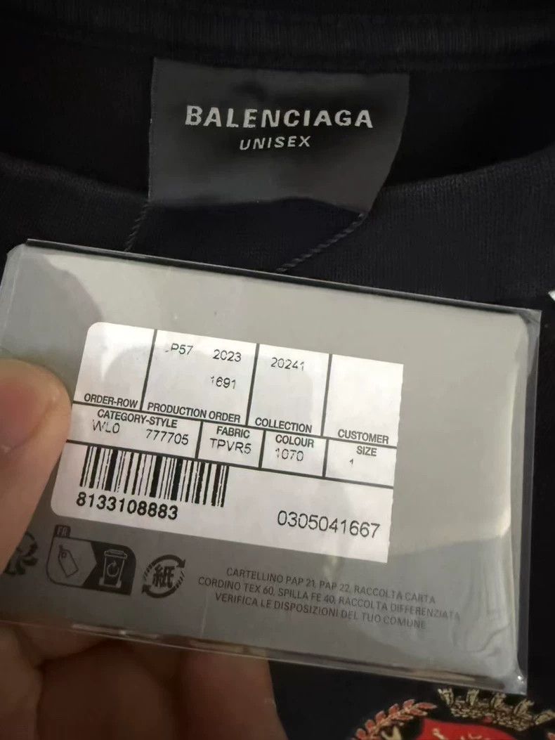 Balenciaga Balenciaga Manchester United short sleeves Size US S / EU 44-46 / 1 - 3 Thumbnail