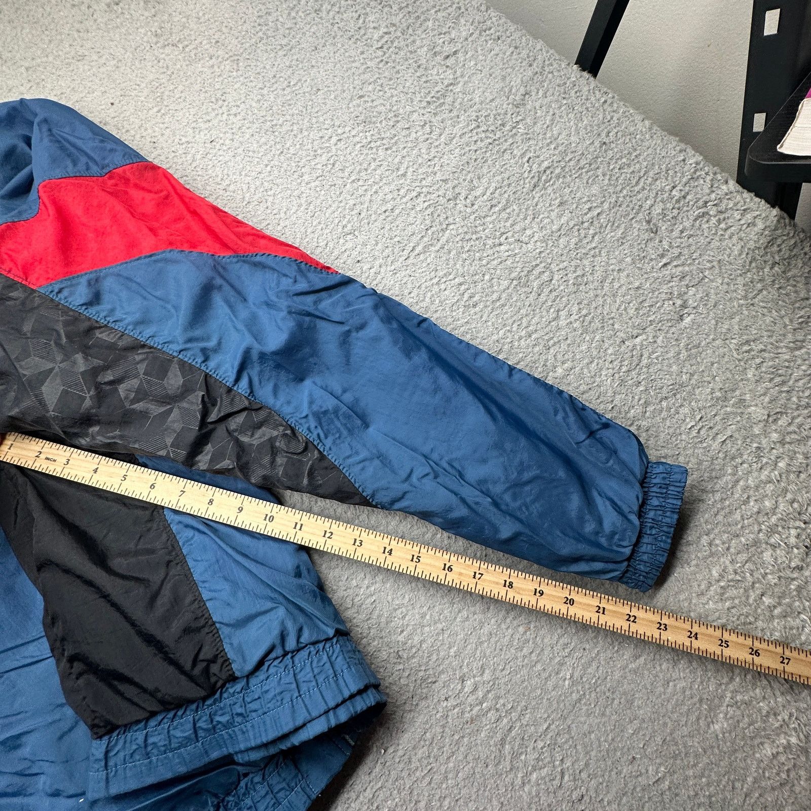 Puma VTG 90s Puma Windbreaker Jacket Men Medium Blue Lined Size US M / EU 48-50 / 2 - 4 Thumbnail