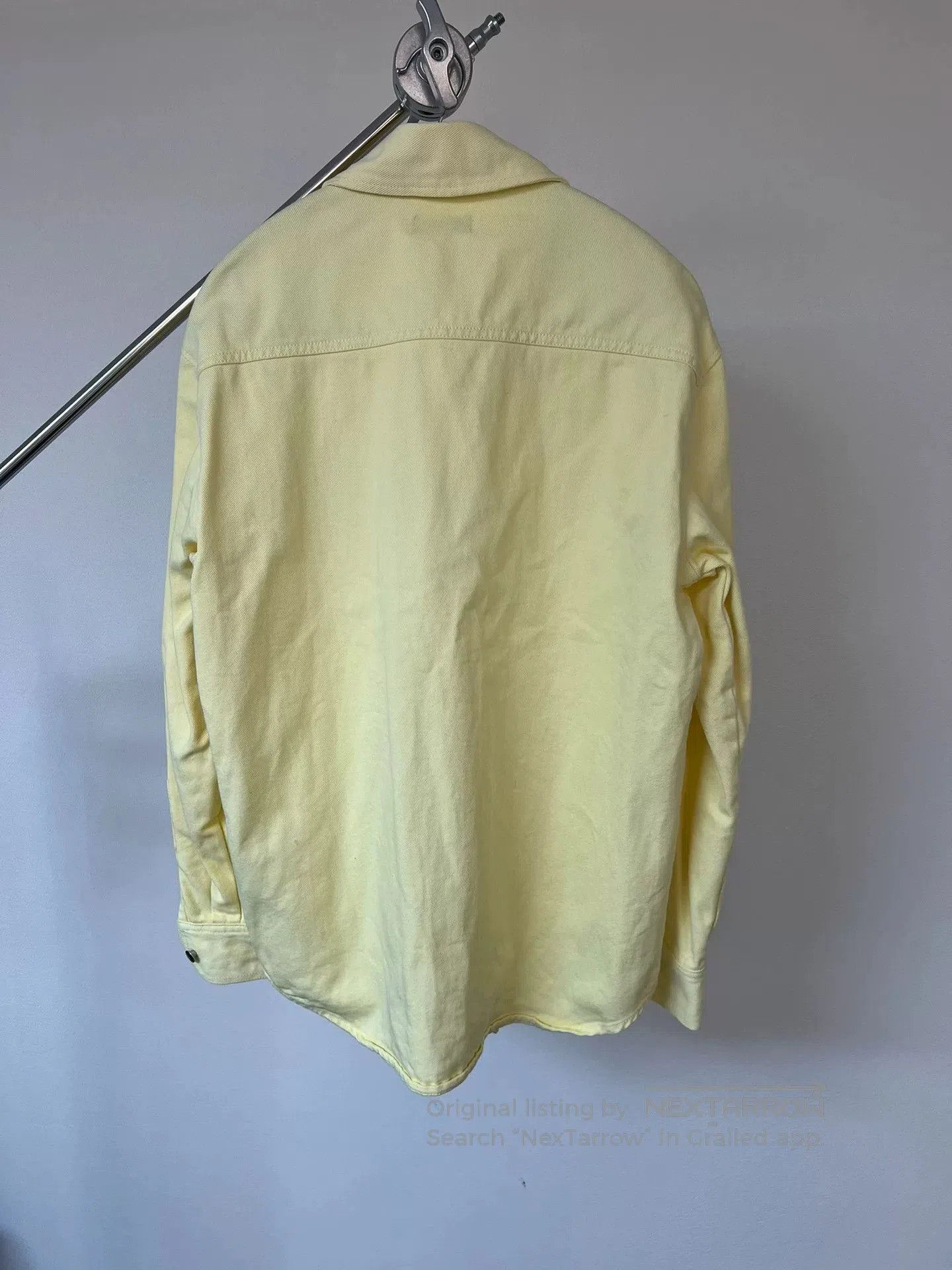 Raf Simons Raf Simons Yellow Oversized Shirt. Size US S / EU 44-46 / 1 - 7 Thumbnail