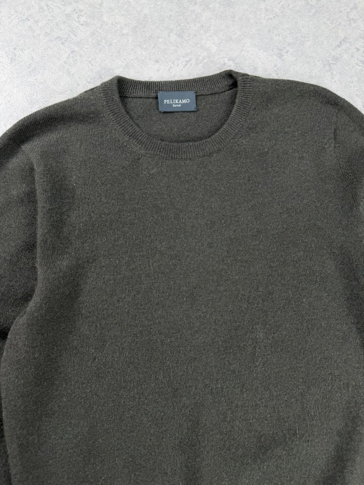 Other Pelikamo Zurich 100% Cashmere Sweater XS Olive Green Size US XS / EU 42 / 0 - 4 Thumbnail