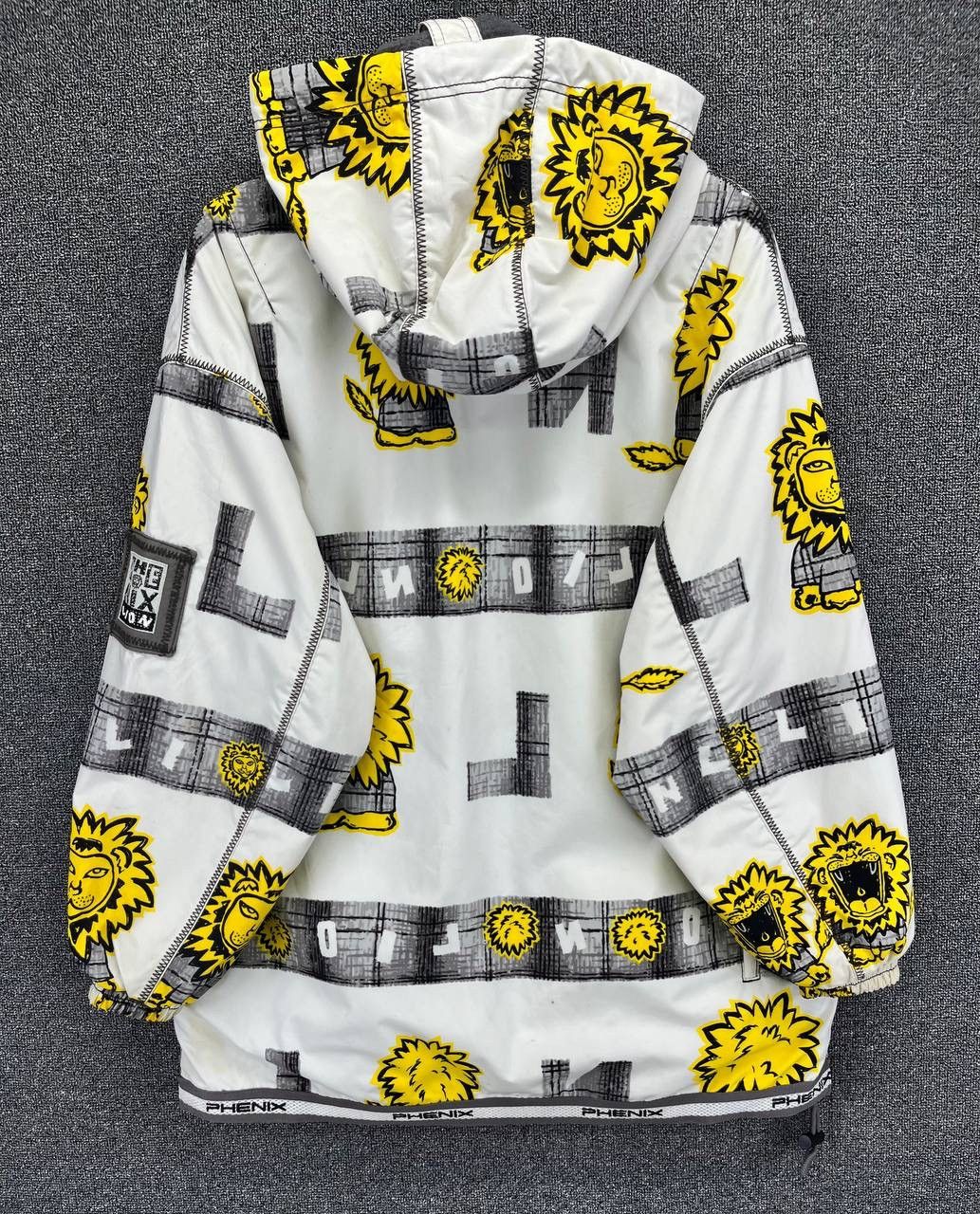 Japanese Brand Vintage Phenix Lions Full Print Rare Hooded Ski Jacket Size US L / EU 52-54 / 3 - 11 Thumbnail