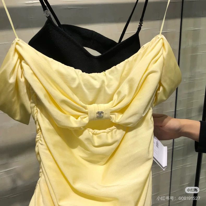 Chanel Chanel 23S spring and summer show yellow bow rhinestone de Size XS / US 0-2 / IT 36-38 - 7 Thumbnail