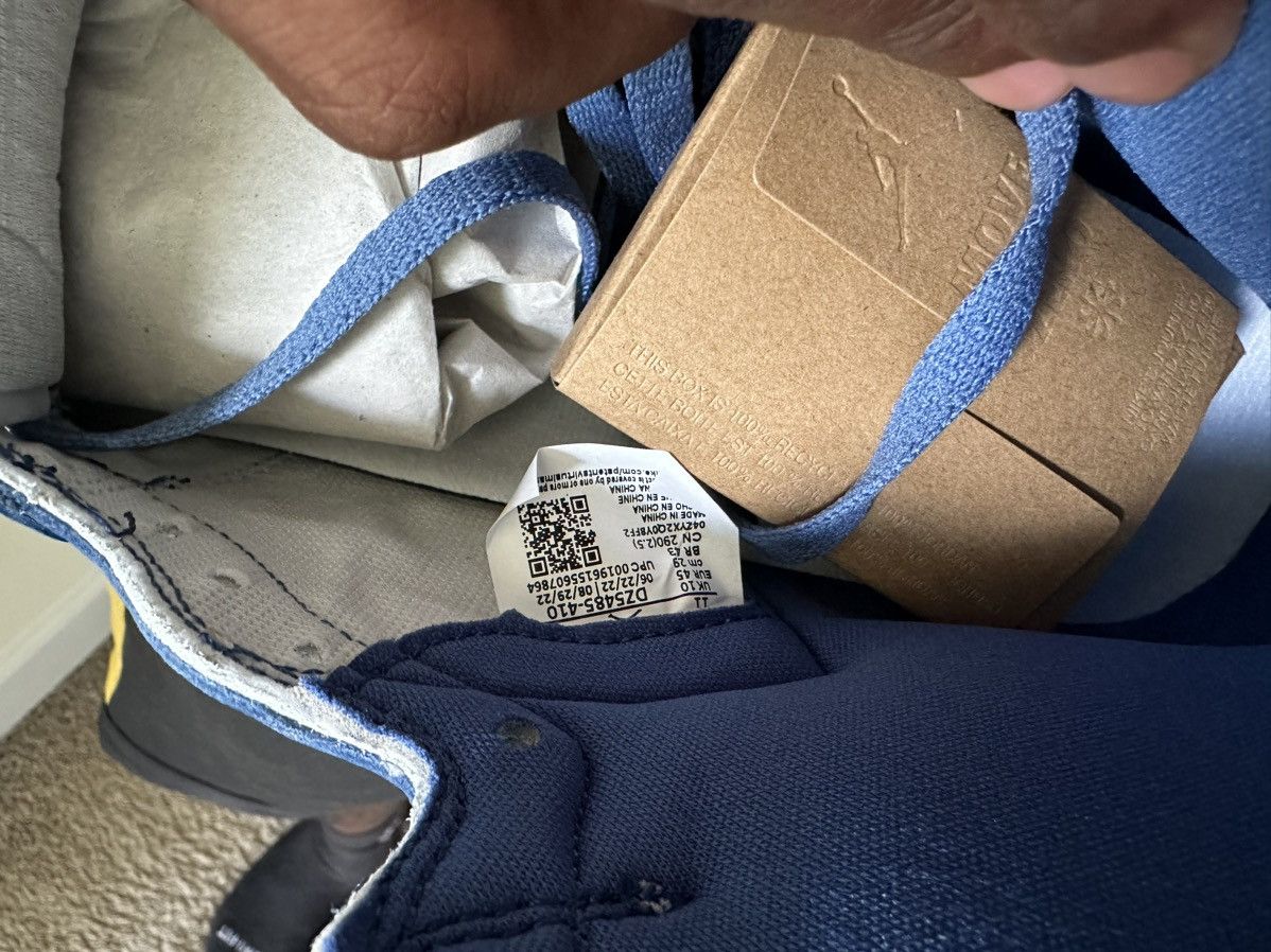 Jordan Brand Jordan 1 True Blue Size US 11 / EU 44 - 7 Thumbnail