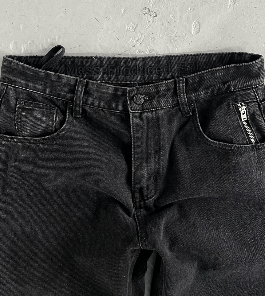 Levi's MPa 6-POCKET DENIM PANTS (BLACK) , PLASTICPRODUCT Size US 32 / EU 48 - 3 Thumbnail